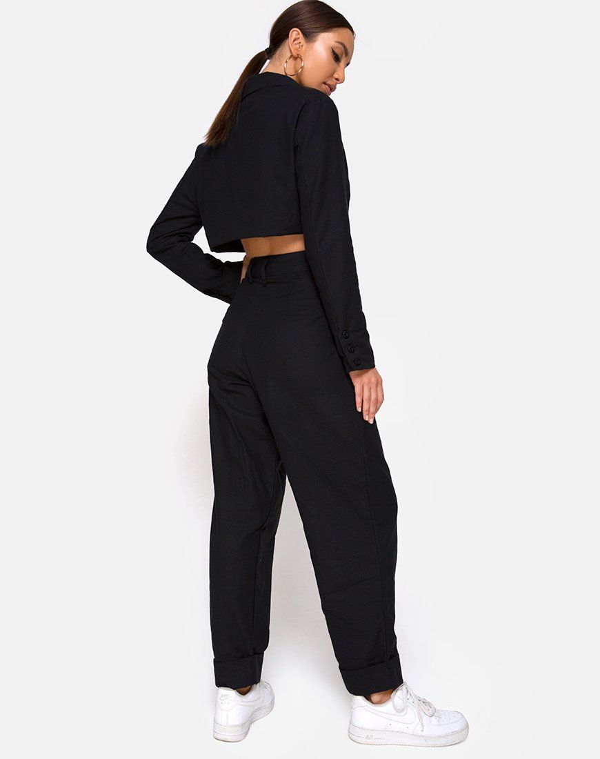 Noly Blazer in Black sold by Motel Rocks product image thumbnail 5