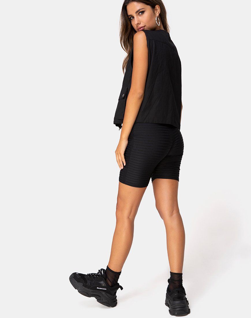 Vest Top Black sold by Motel Rocks product image thumbnail 4