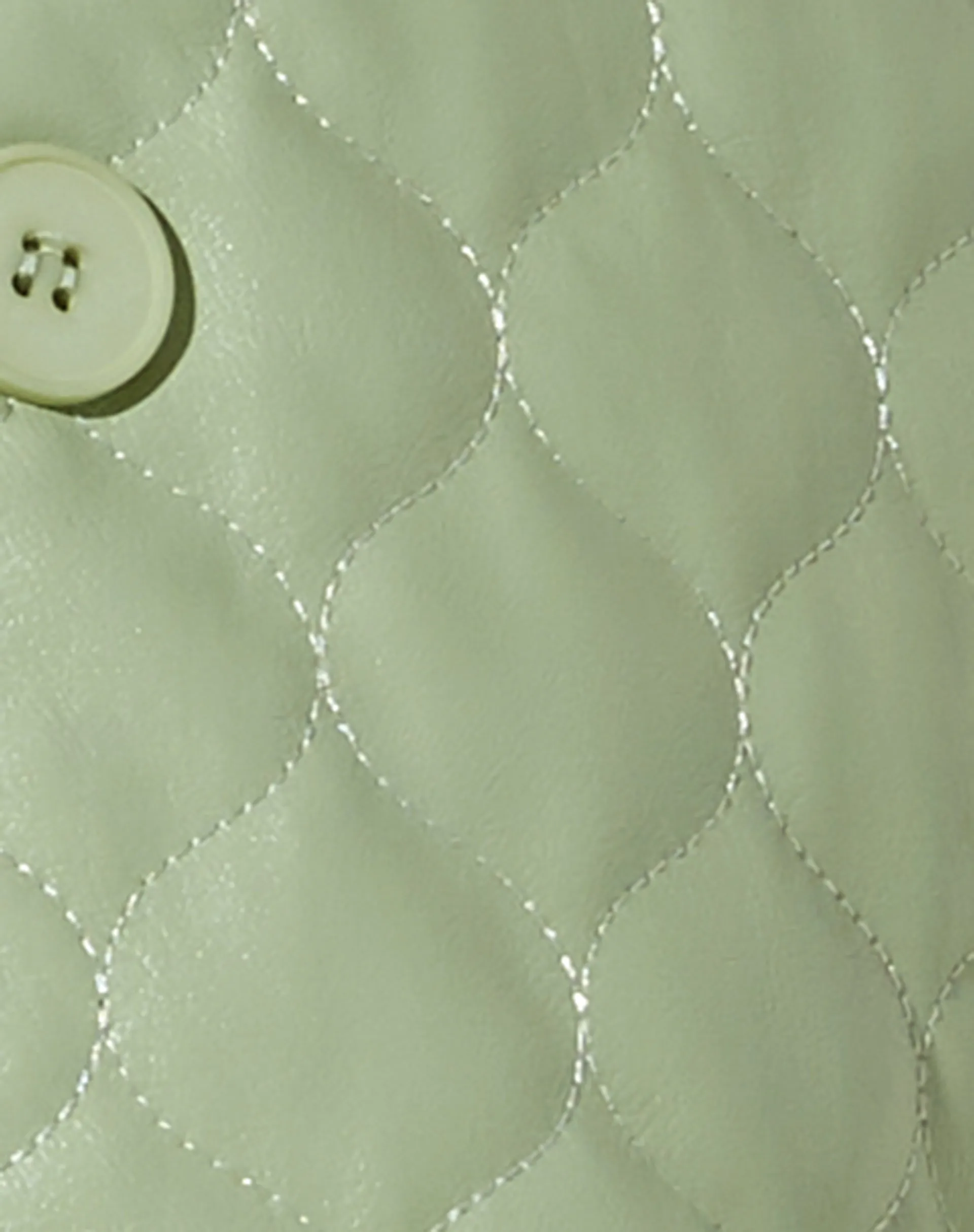 Winka Jacket in Quilted PU Pastel Mint sold by Motel Rocks product image thumbnail 5