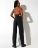 Silta Crop Top in Deep Mahagony sold by Motel Rocks