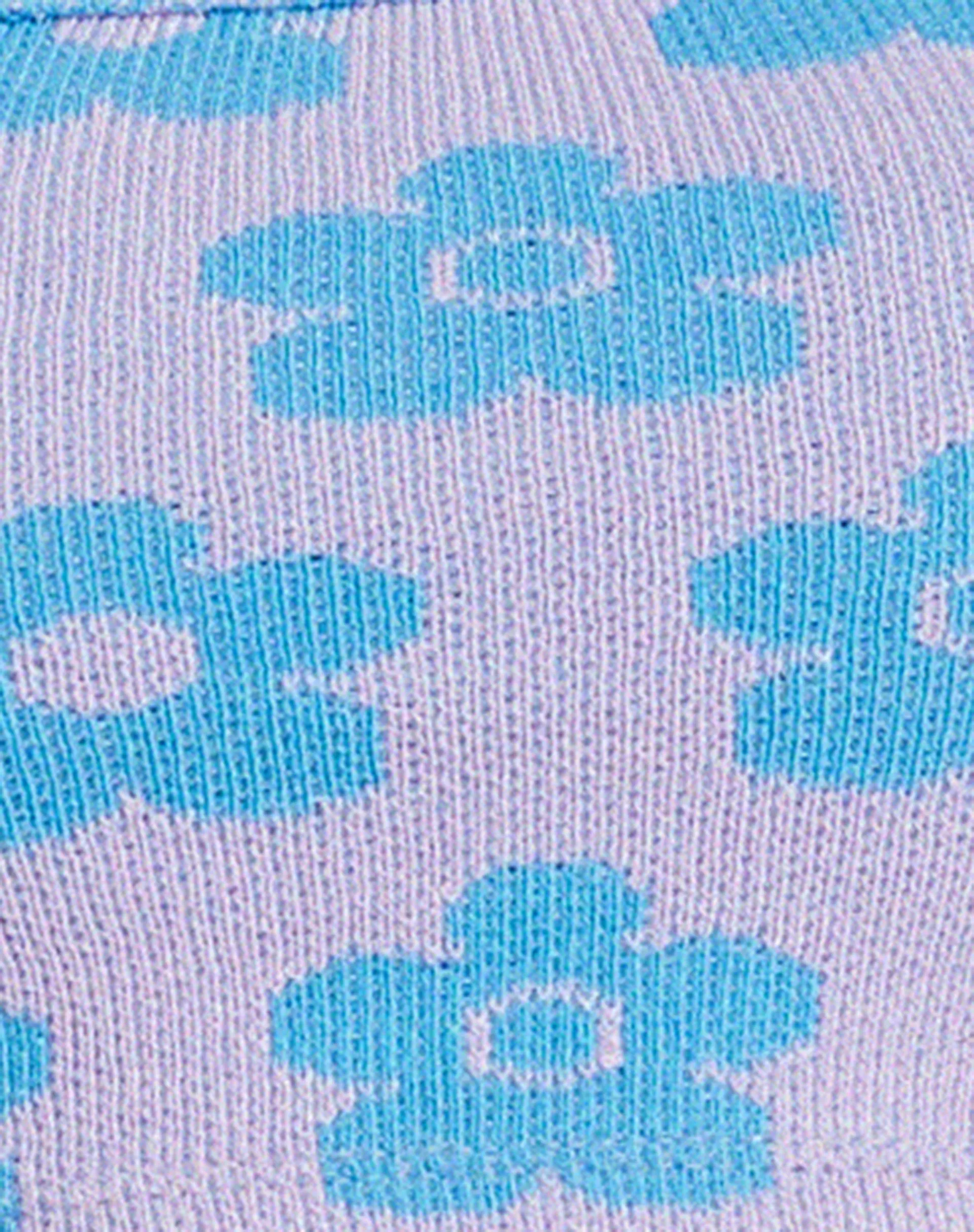 Tala Crop Top in Cute Floral Daisy Lilac and Blue sold by Motel Rocks product image thumbnail 5