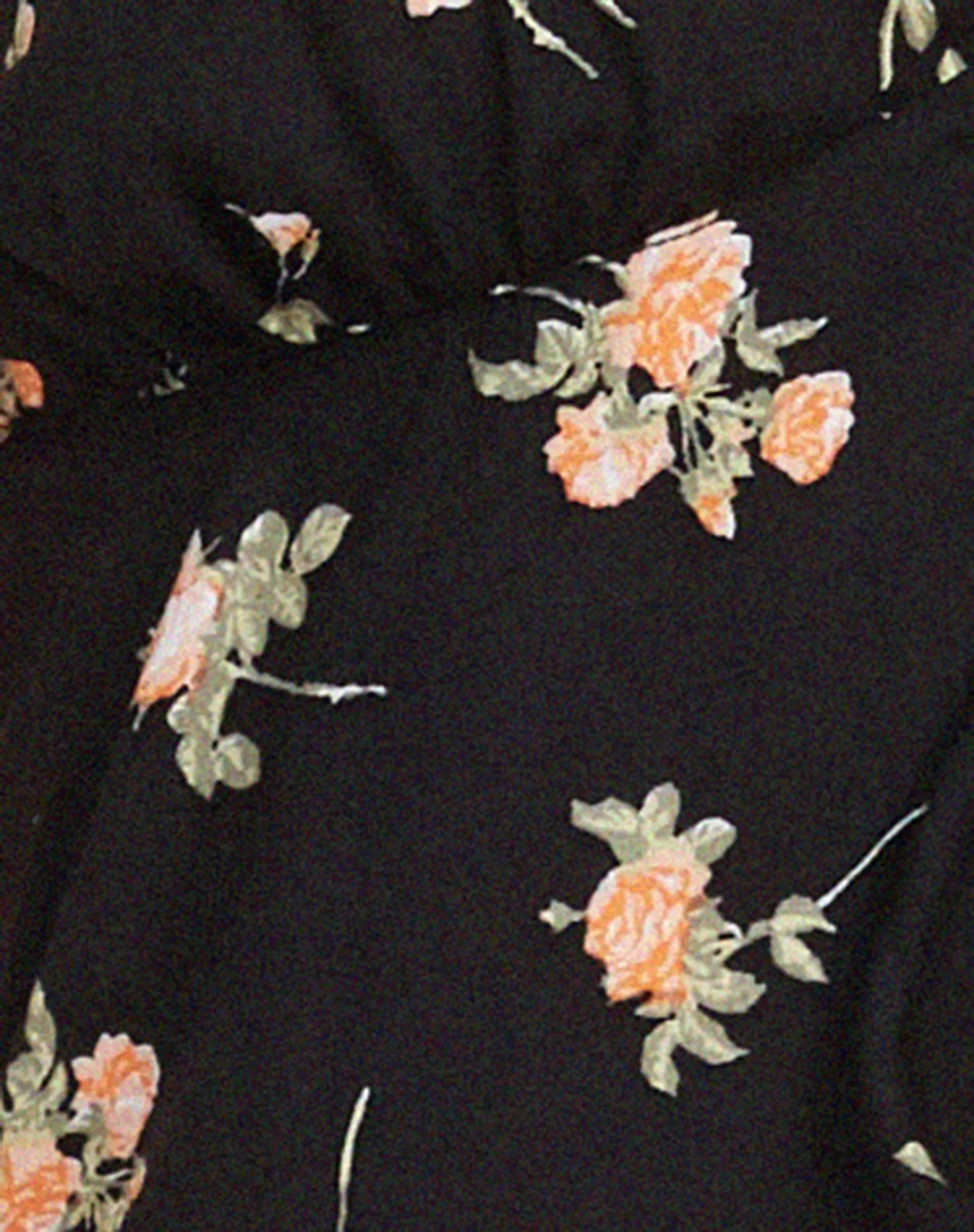 Roula Halter Top in Rose Garden Black sold by Motel Rocks product image thumbnail 5