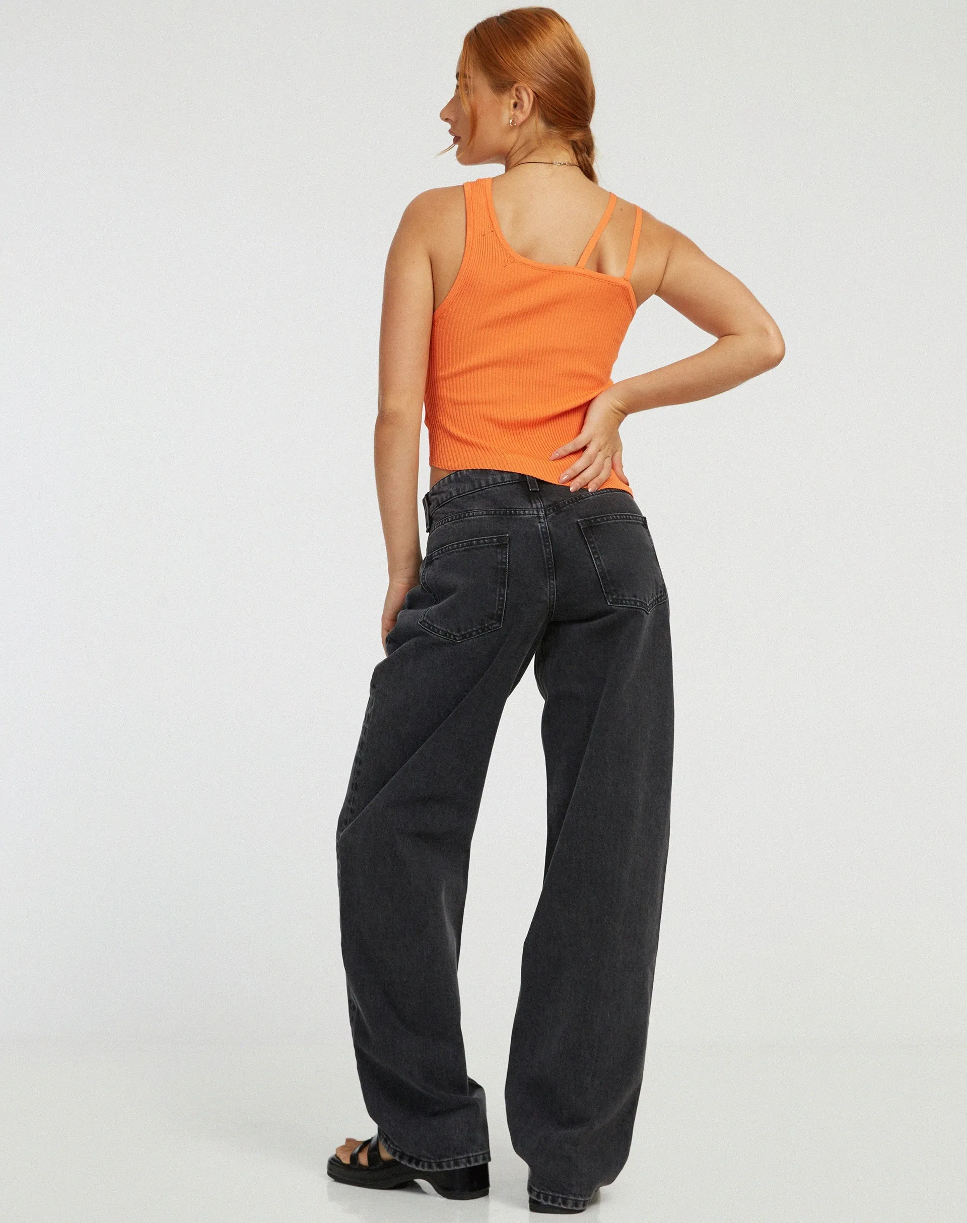 Lanica Top in Orange sold by Motel Rocks product image thumbnail 4