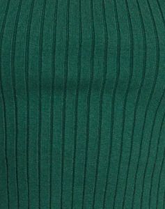 Morsche Cut Out Crop Top in Forest Green sold by Motel Rocks