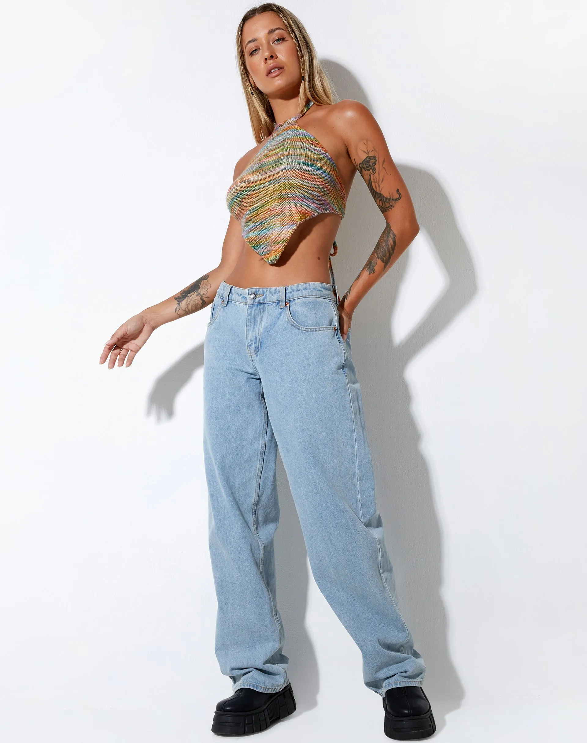 Mauda Top in Space Dye sold by Motel Rocks product image thumbnail 3
