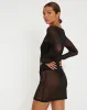 Osami Mini Dress in Black sold by Motel Rocks