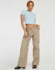 Surtie Crop Top in Powder Blue sold by Motel Rocks