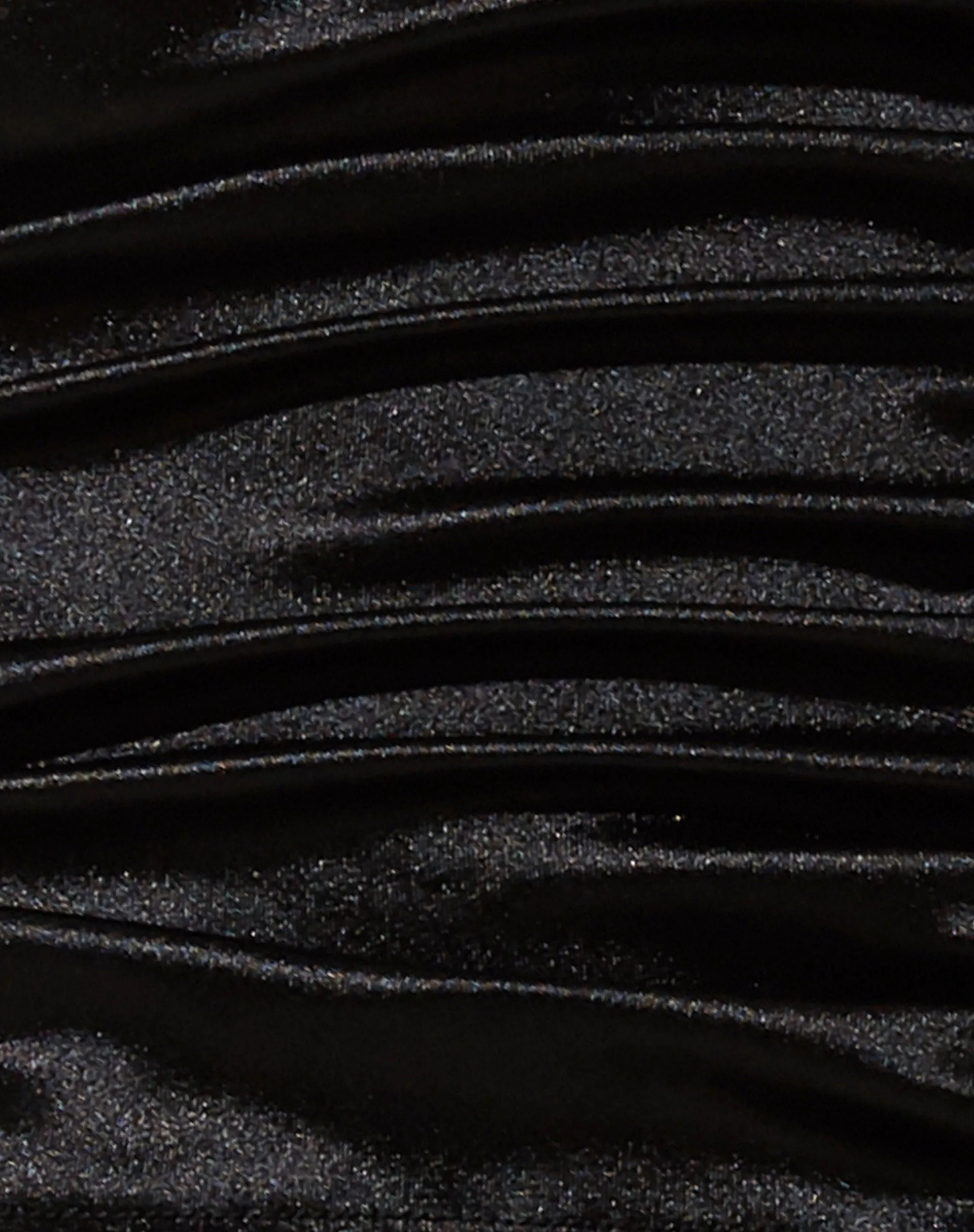 Lily Crop Top in Satin Black sold by Motel Rocks product image thumbnail 5