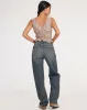 Kayson Crop Top in Mini Gingham sold by Motel Rocks