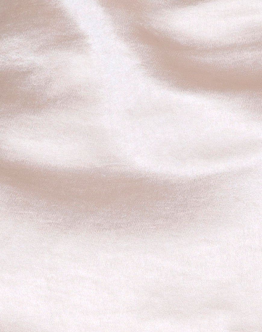 Adoria Crop Top in Satin Ivory sold by Motel Rocks product image thumbnail 5