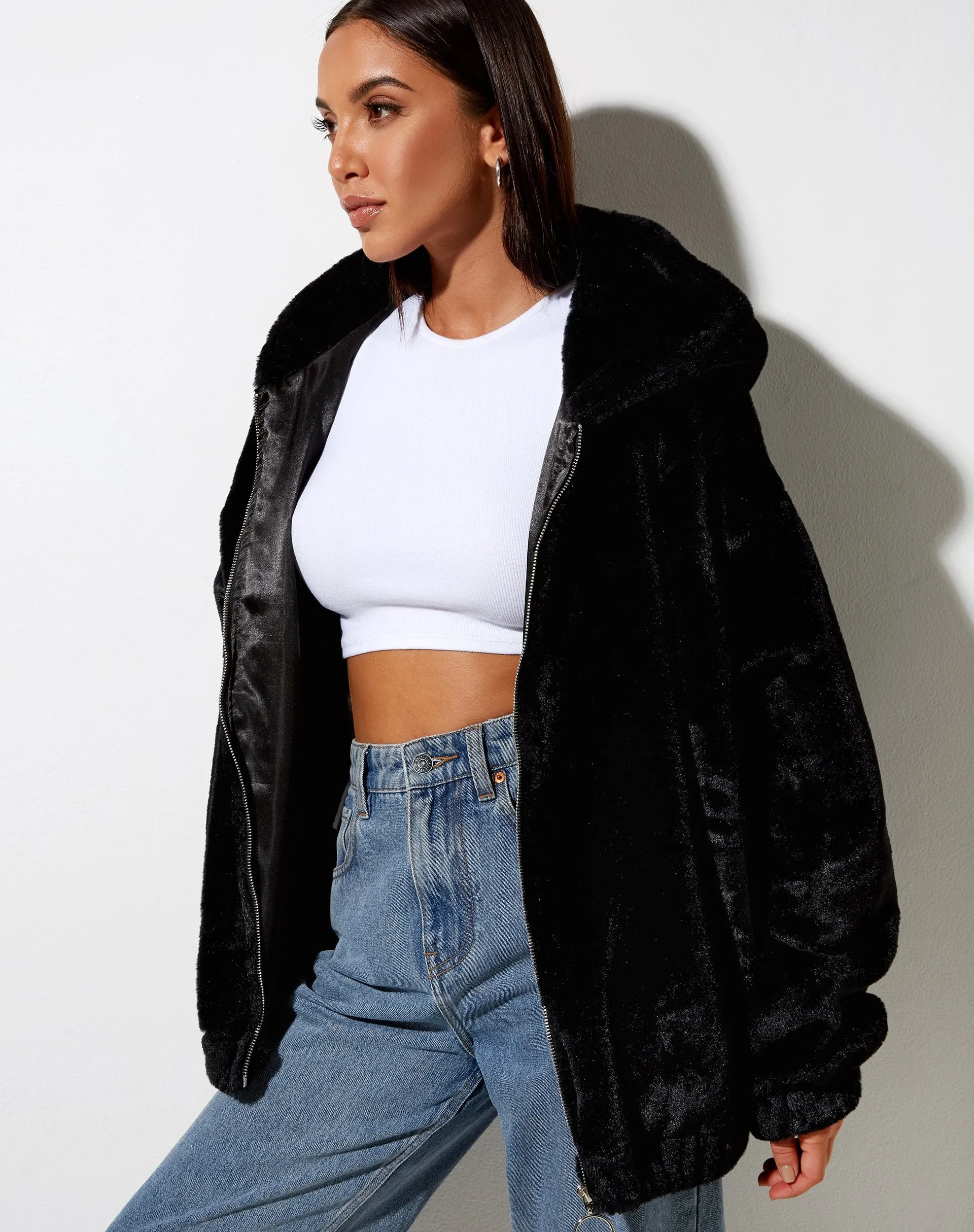 Emerson Jacket in Black sold by Motel Rocks product image thumbnail 4