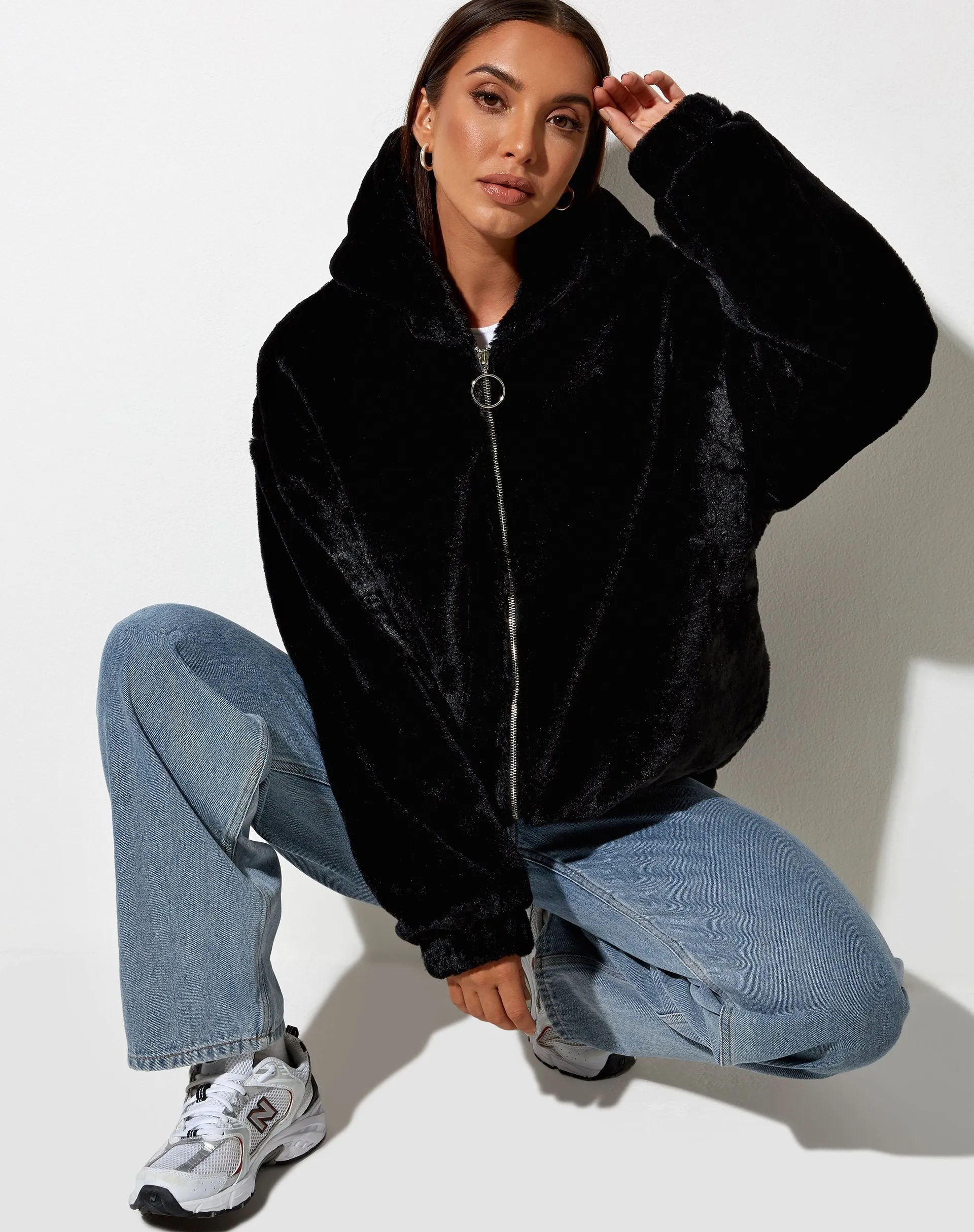 Emerson Jacket in Black sold by Motel Rocks product image thumbnail 3