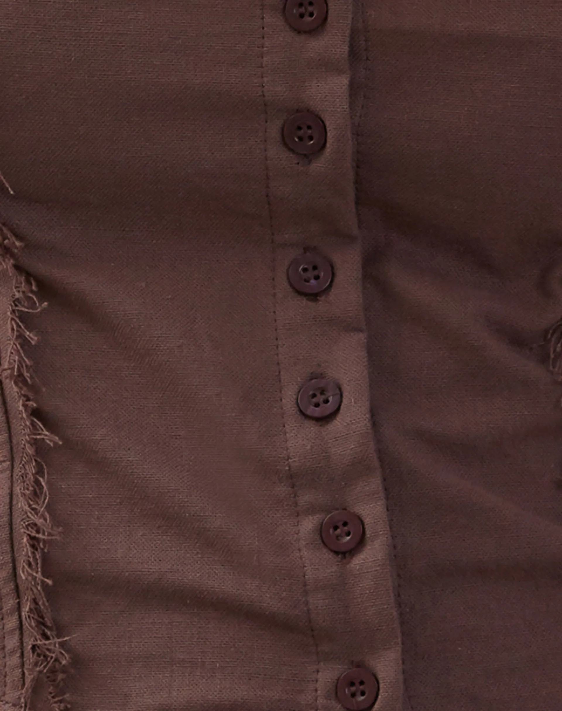 Ayara Button Up Cami Top in Deep Taupe sold by Motel Rocks product image thumbnail 5