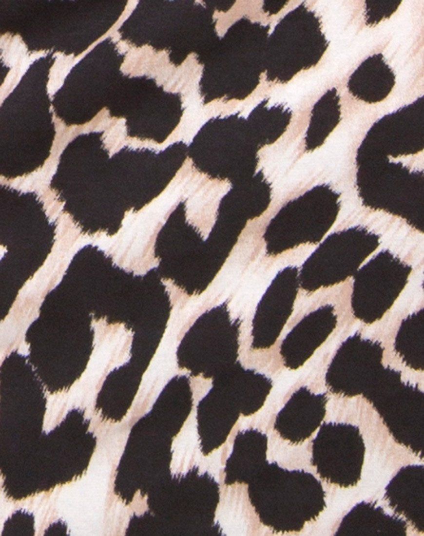 Bobby Midi Skirt in Oversize Jaguar sold by Motel Rocks product image thumbnail 5