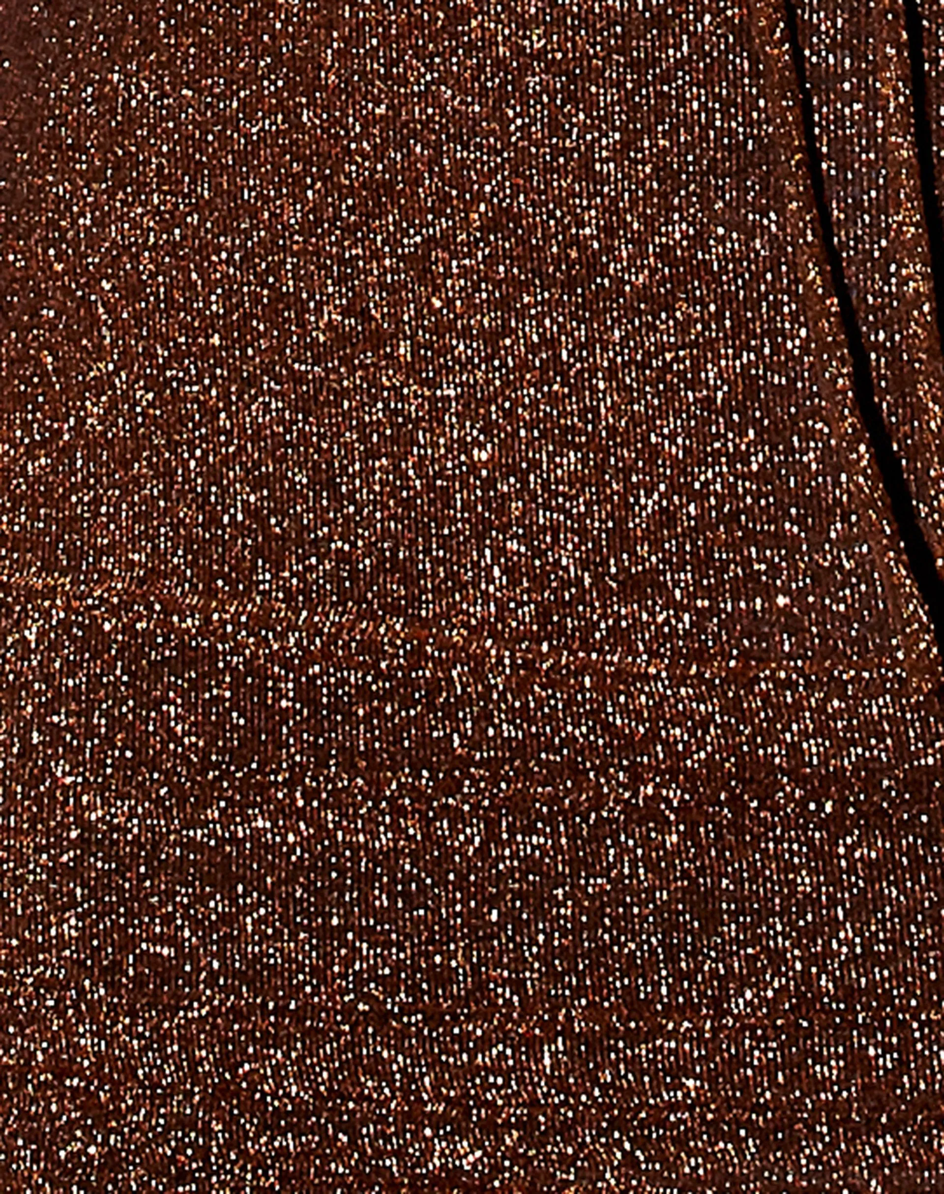 Arji Mini Skirt in Glitter Lurex Bronze sold by Motel Rocks product image thumbnail 5