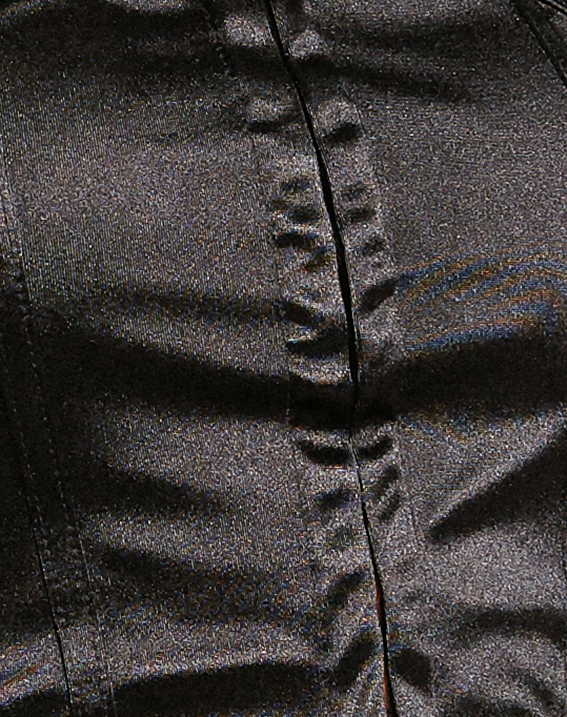 Leticia Bandeau Top in Satin Black sold by Motel Rocks product image thumbnail 5