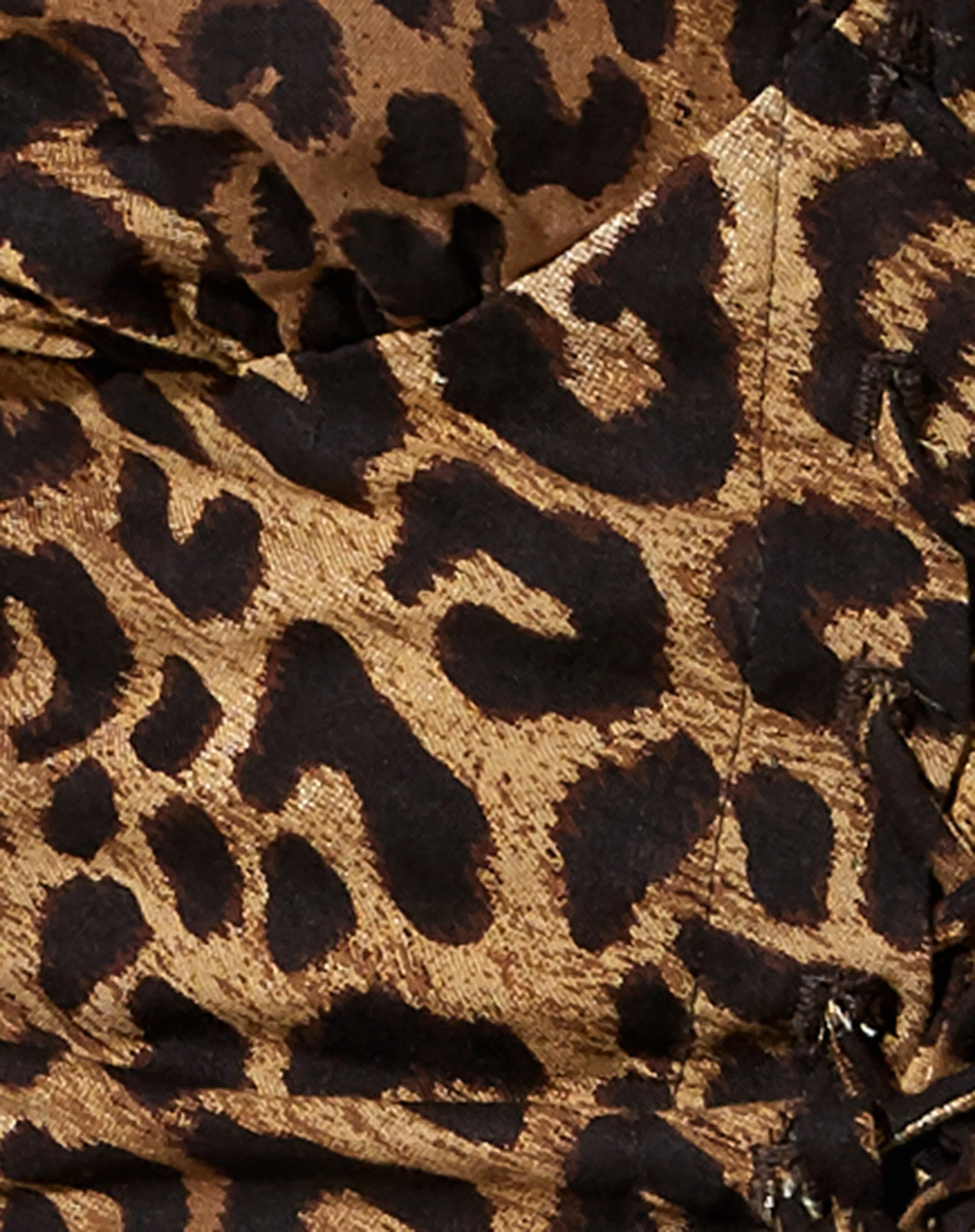 Romina Top in Night Leopard Brown sold by Motel Rocks product image thumbnail 5