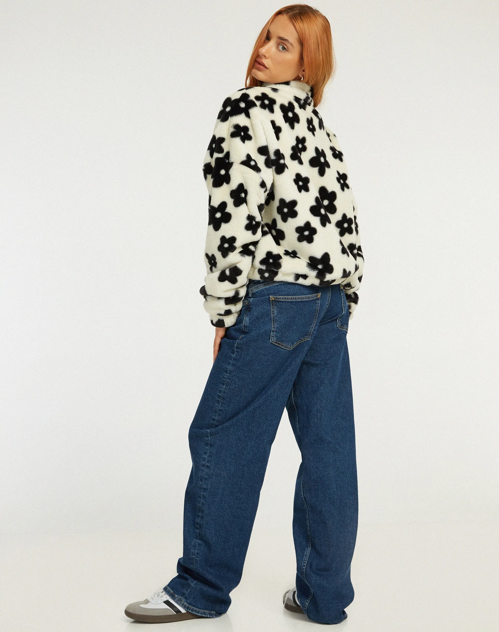 Nero Jacket in Daisy White and Black sold by Motel Rocks product image thumbnail 4