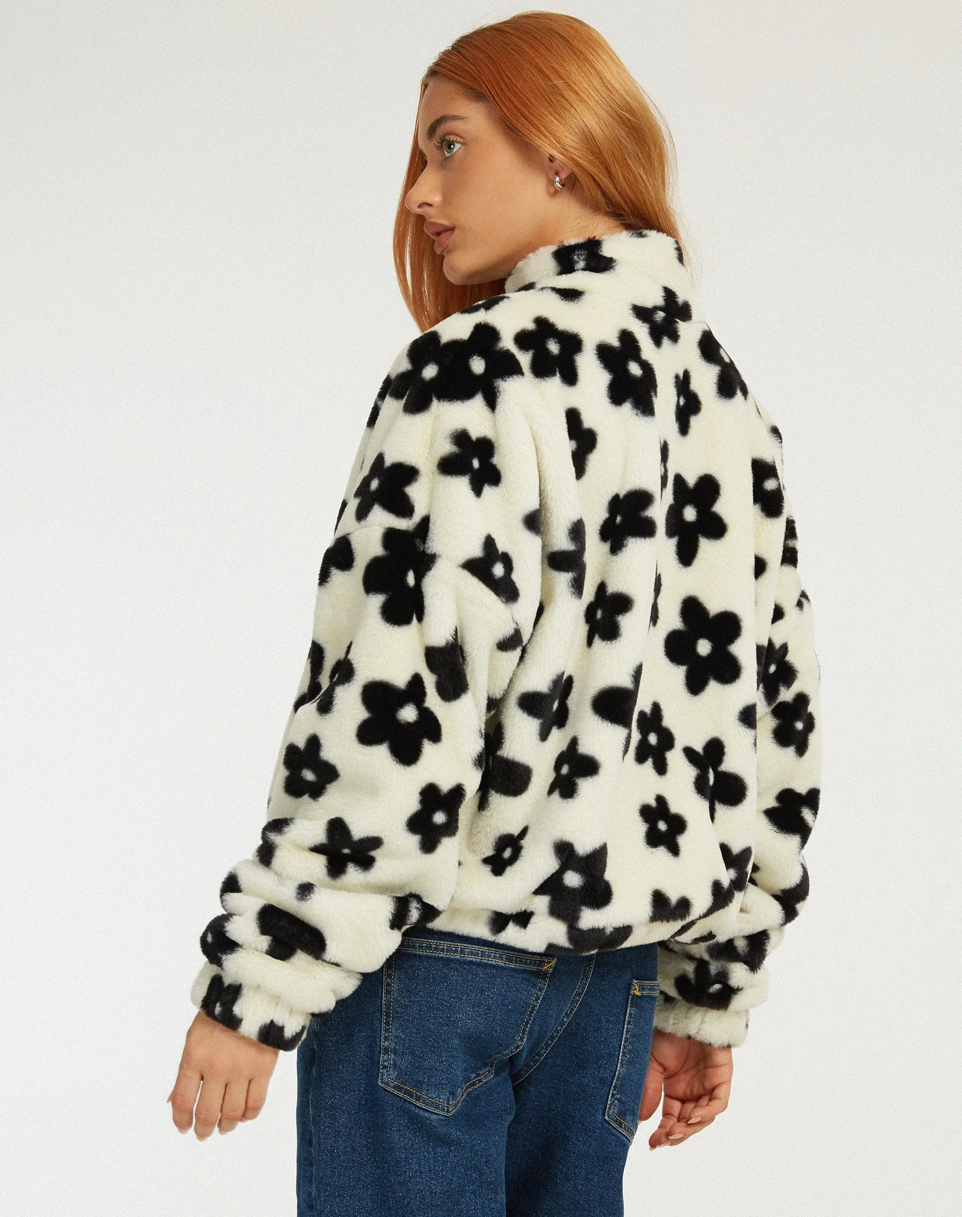 Nero Jacket in Daisy White and Black sold by Motel Rocks product image thumbnail 2