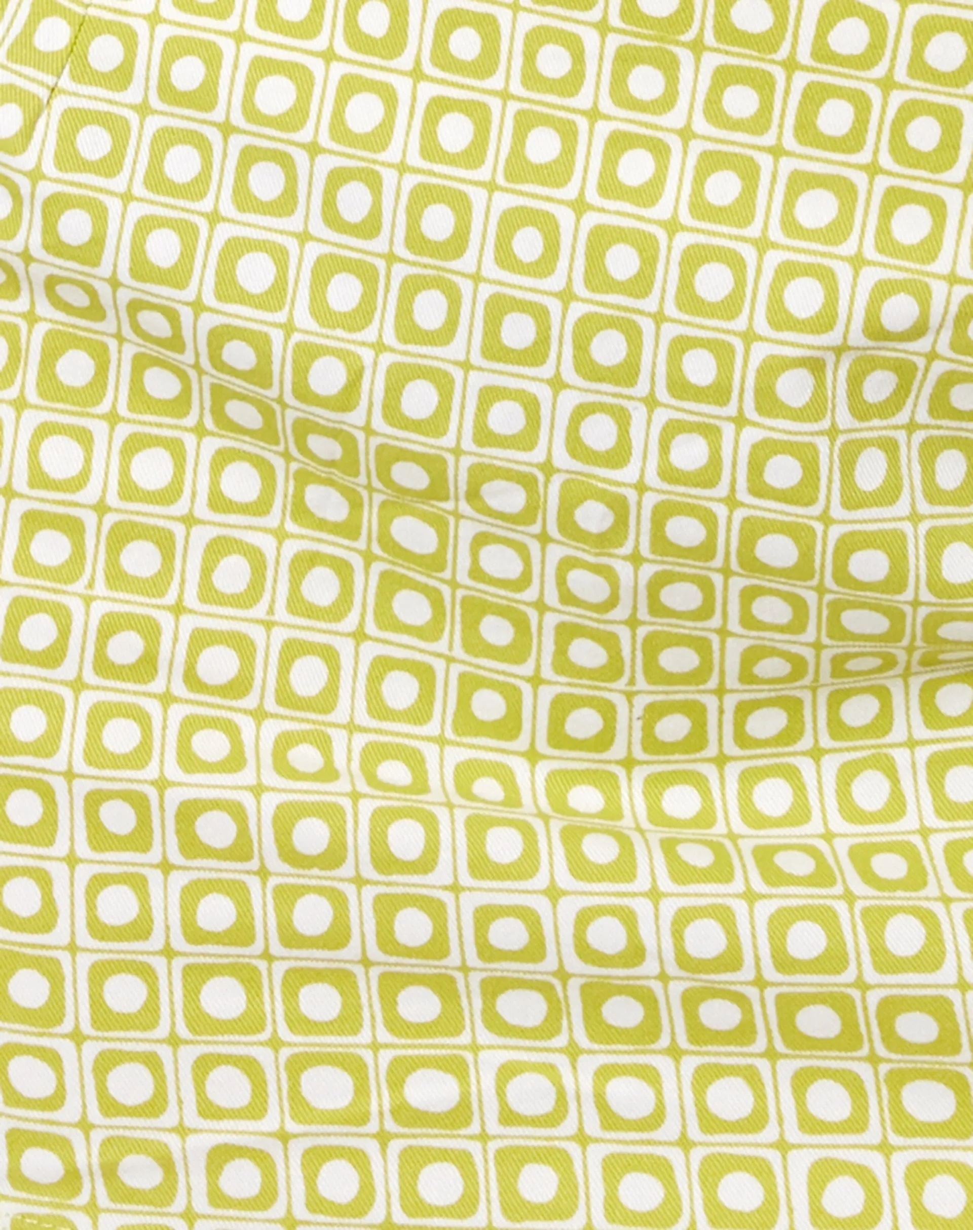 Ima Mini Skirt in Green Geo Retro sold by Motel Rocks product image thumbnail 5