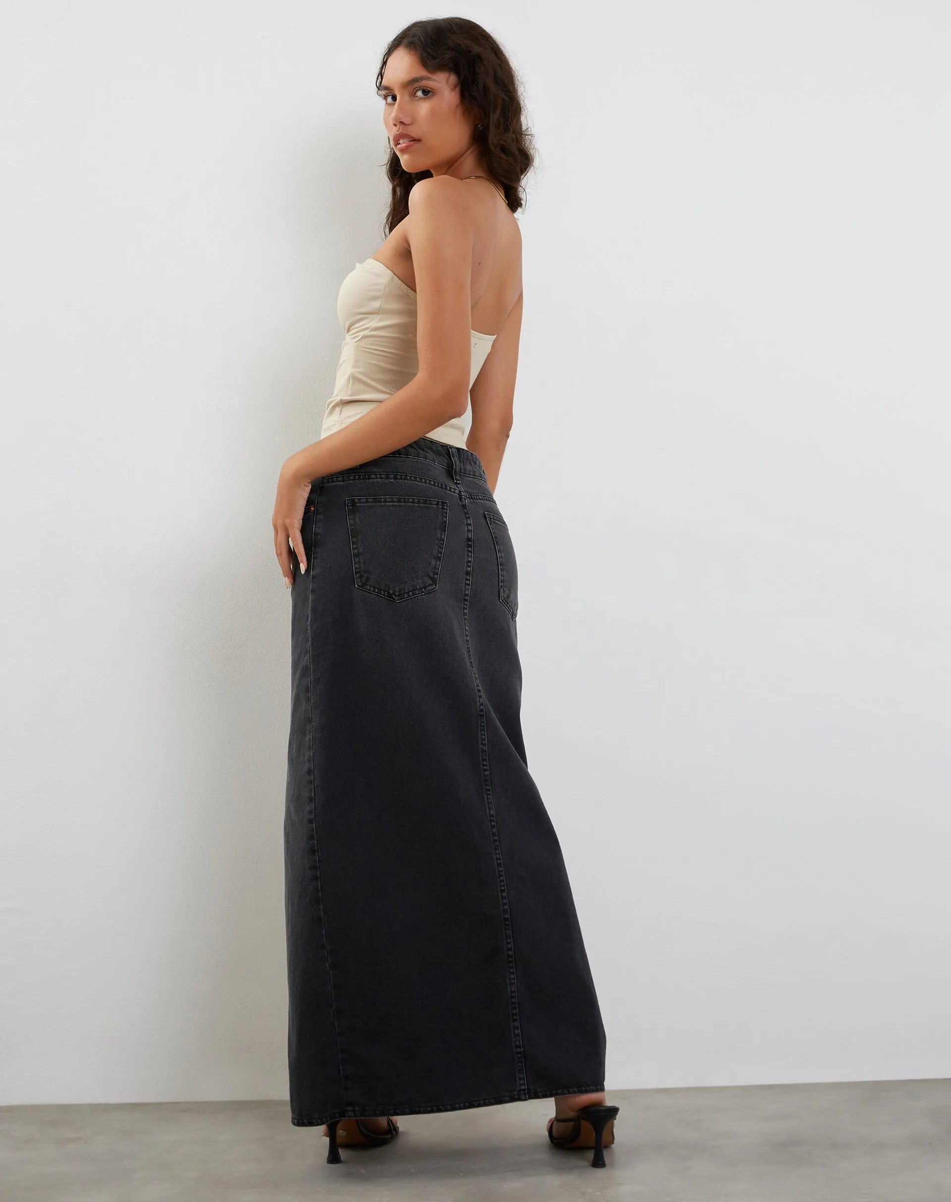 Tifose Bandeau Twist Front Top in Coconut Milk sold by Motel Rocks product image thumbnail 5