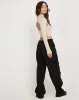 Raccet Long Sleeve Crop Top in Coconut Milk sold by Motel Rocks