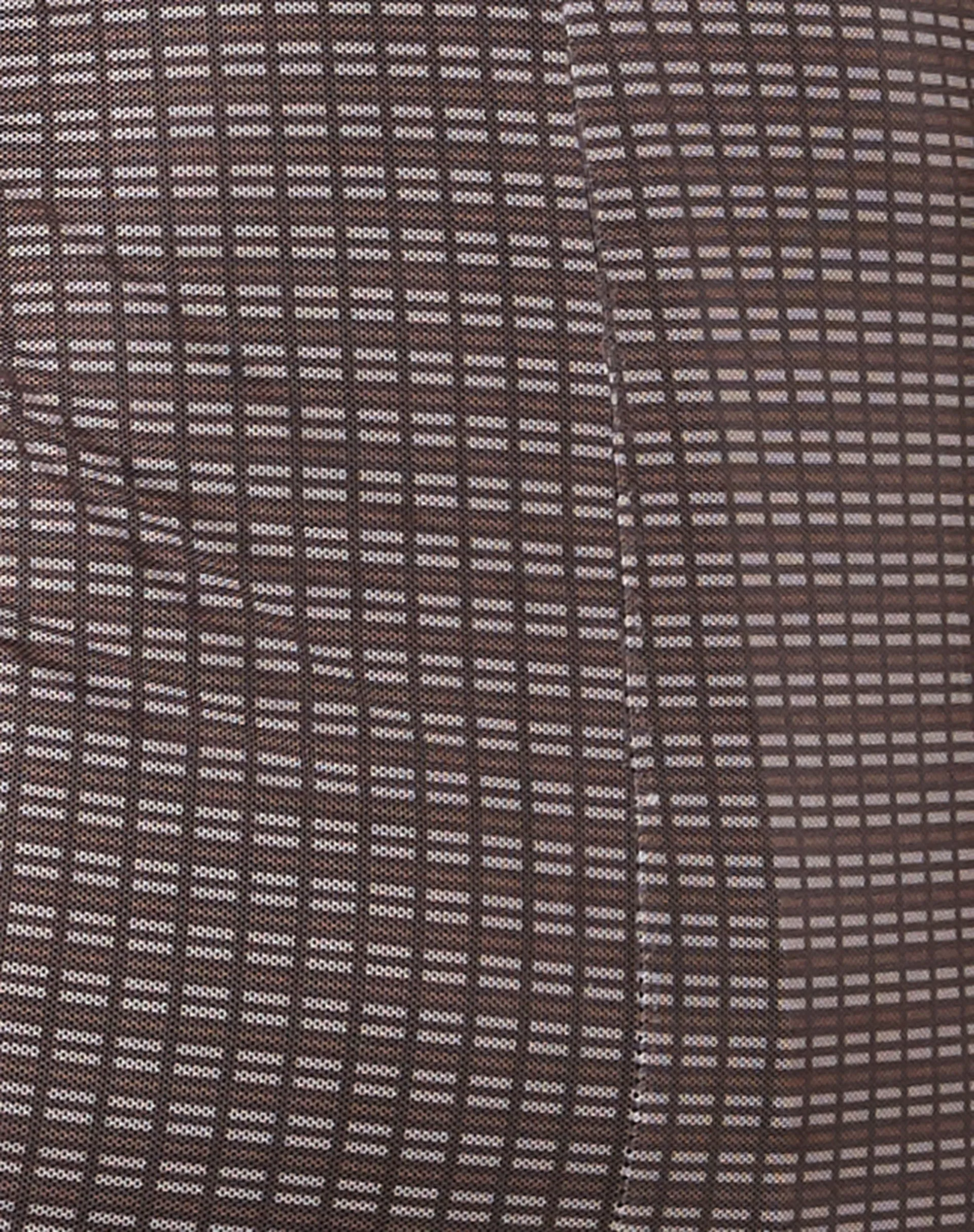 Bebe Mini Dress with Lining in Mini Check Chocolate sold by Motel Rocks product image thumbnail 5