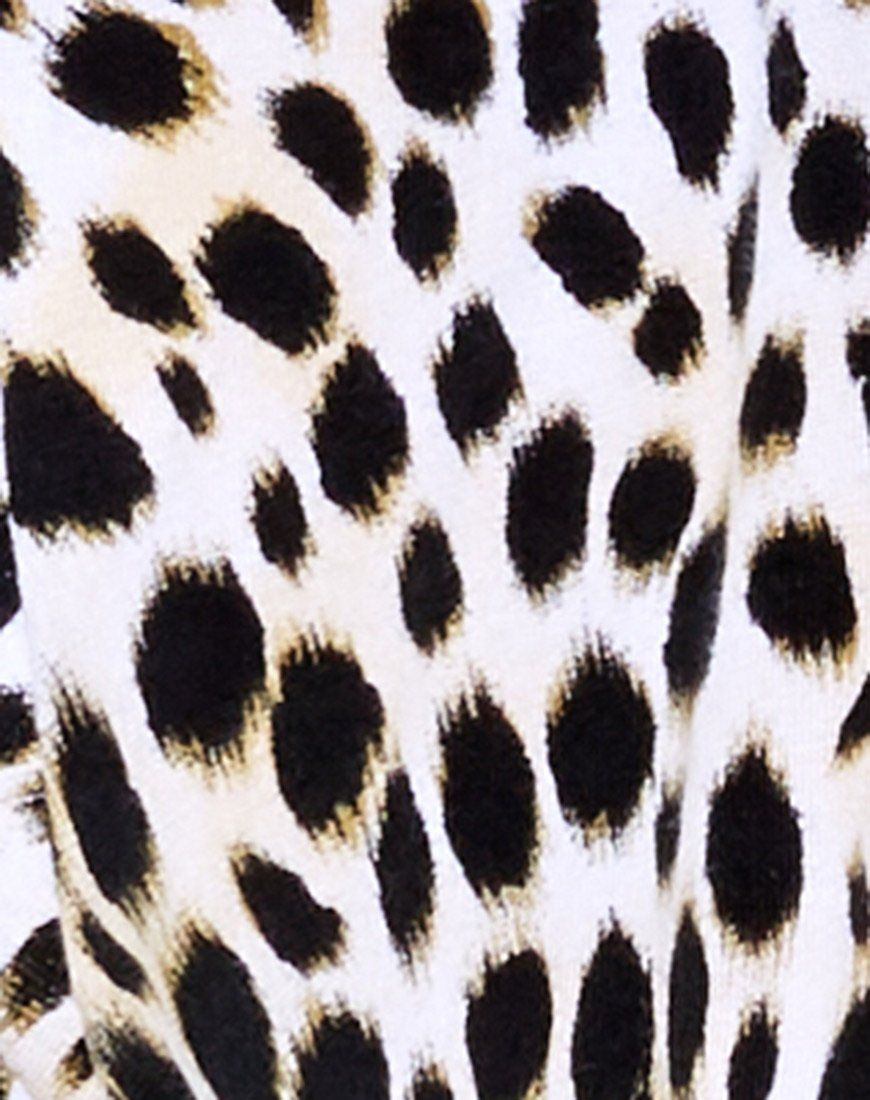 Bilen Crop Top in Cheetah sold by Motel Rocks product image thumbnail 4