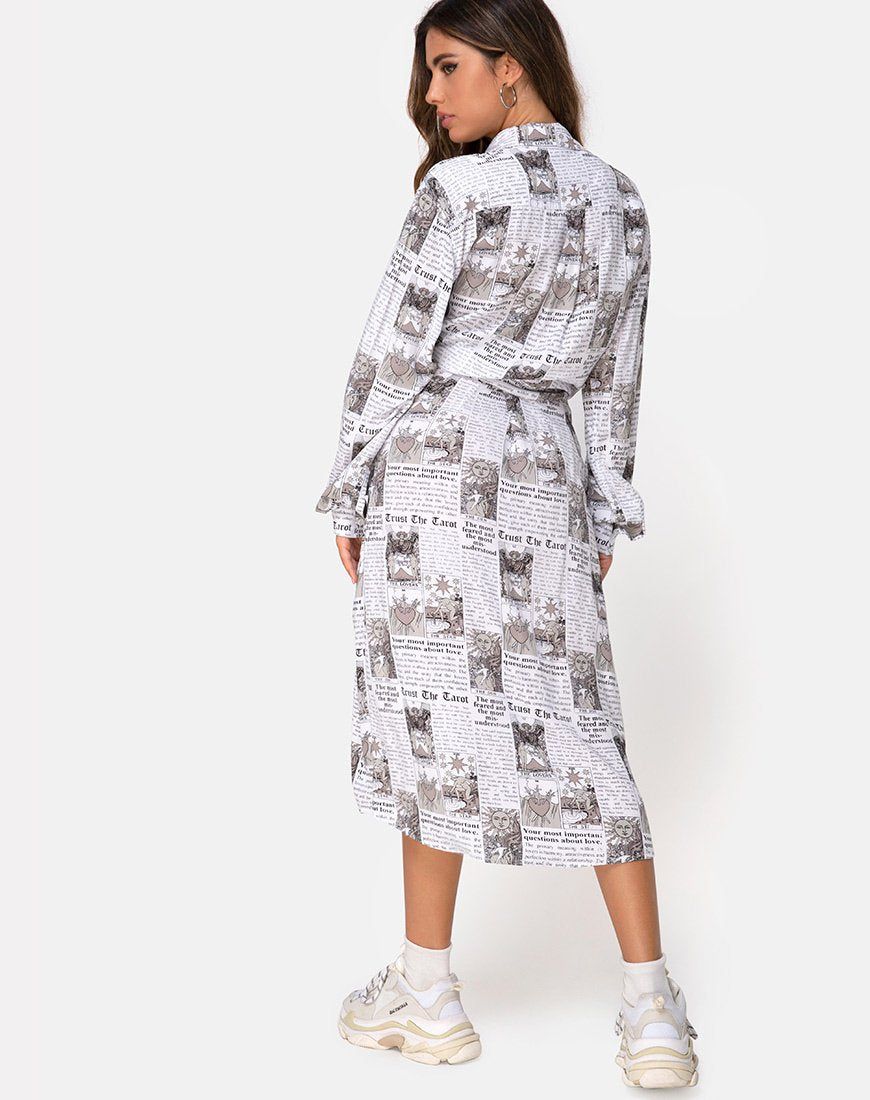 Oxford Shirt in Tarot sold by Motel Rocks product image thumbnail 4