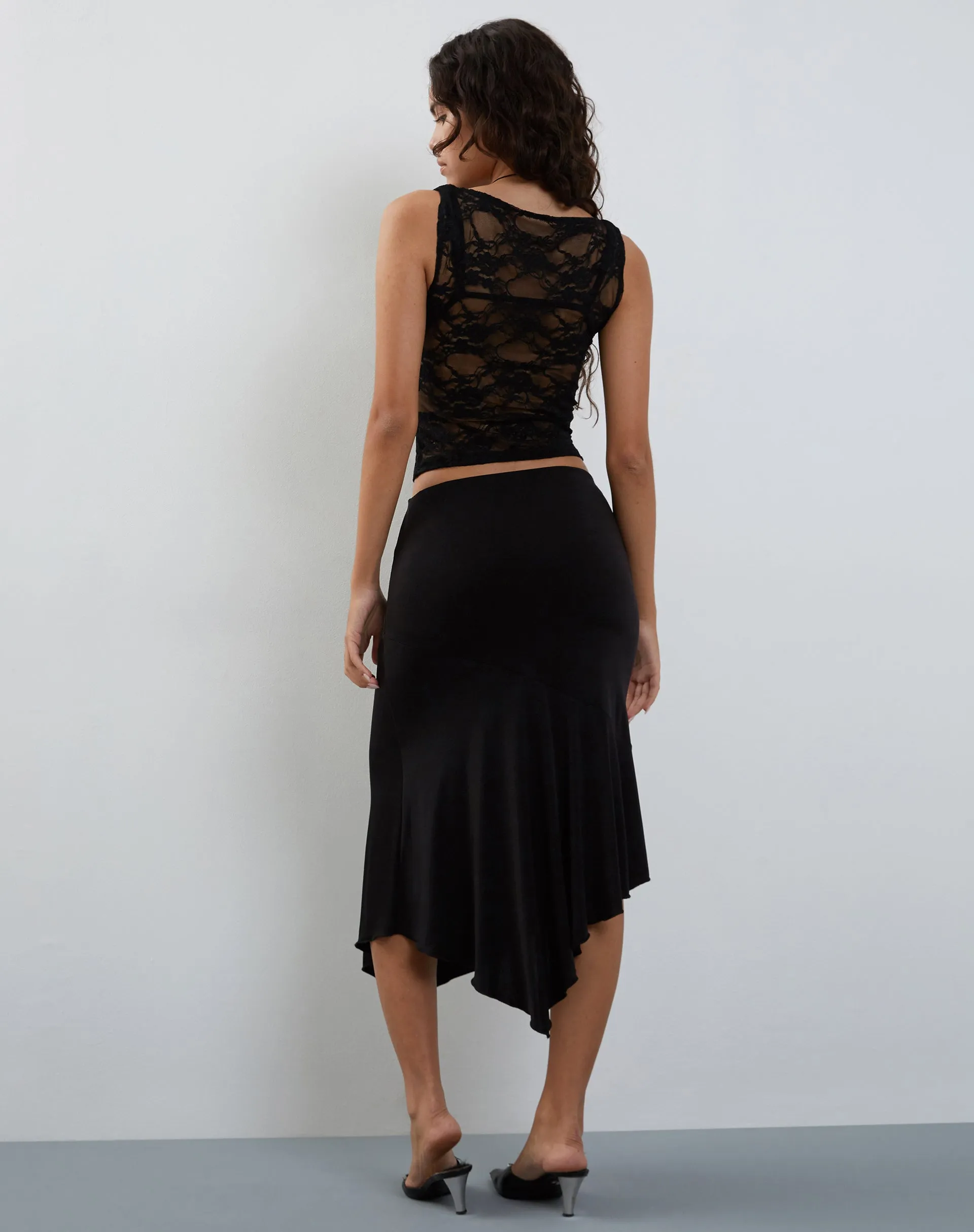 Maloe Lace Top in Black sold by Motel Rocks product image thumbnail 4