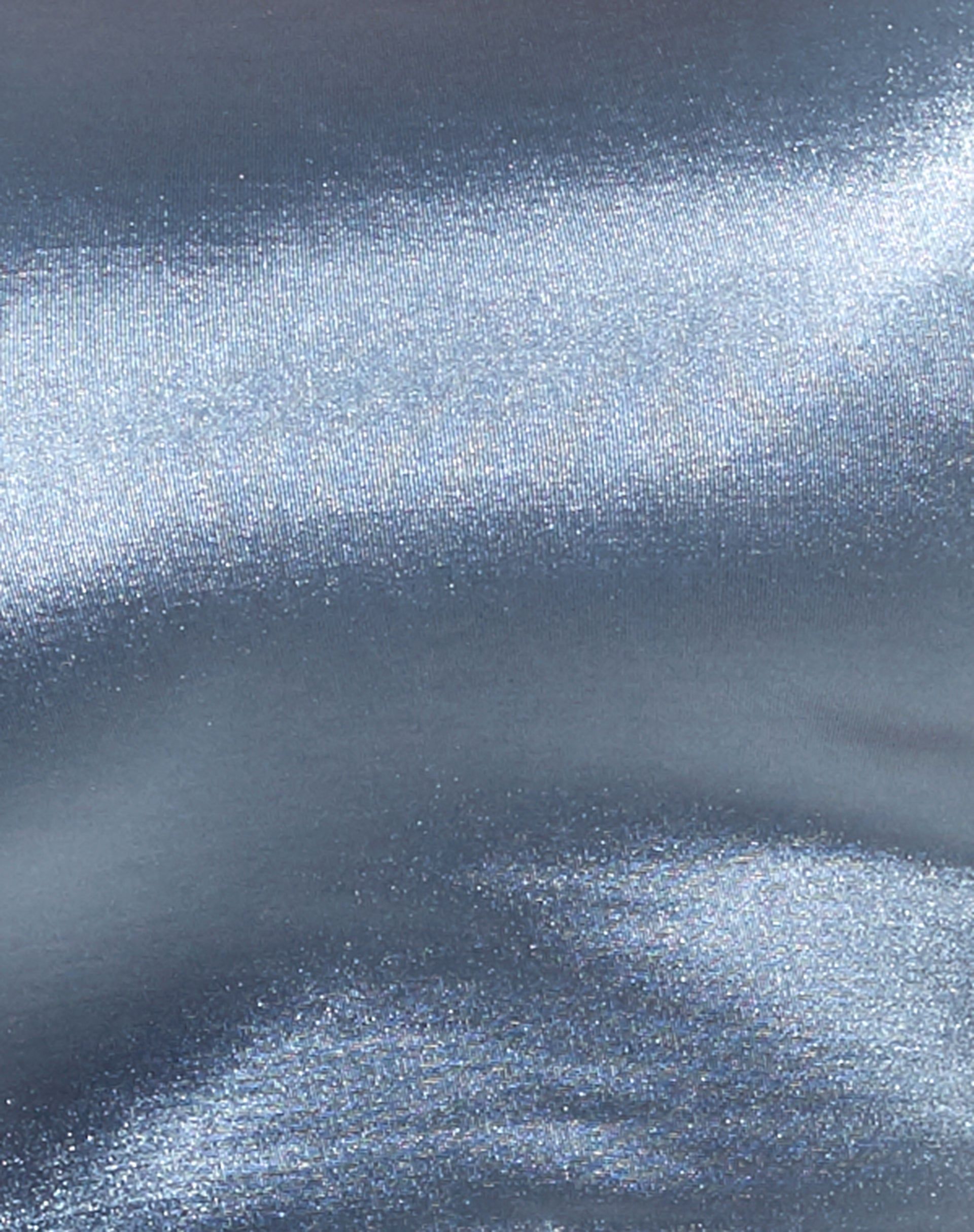 Ozka Crop Top in Satin Blue sold by Motel Rocks product image thumbnail 5