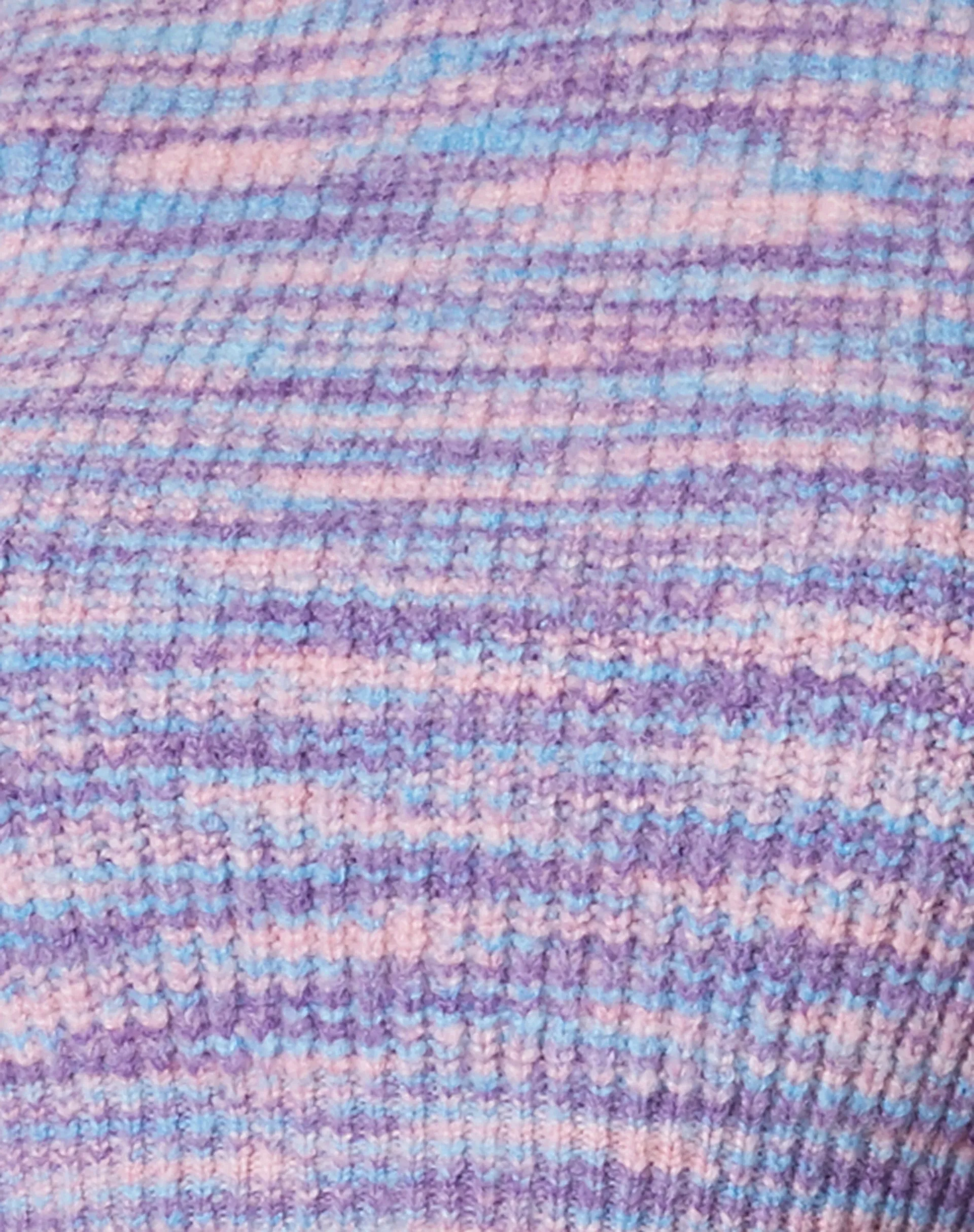 Salaka Crop Top in Space Dye Purple sold by Motel Rocks product image thumbnail 5