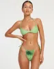 Laufey Bikini Top in Watercolour Green sold by Motel Rocks