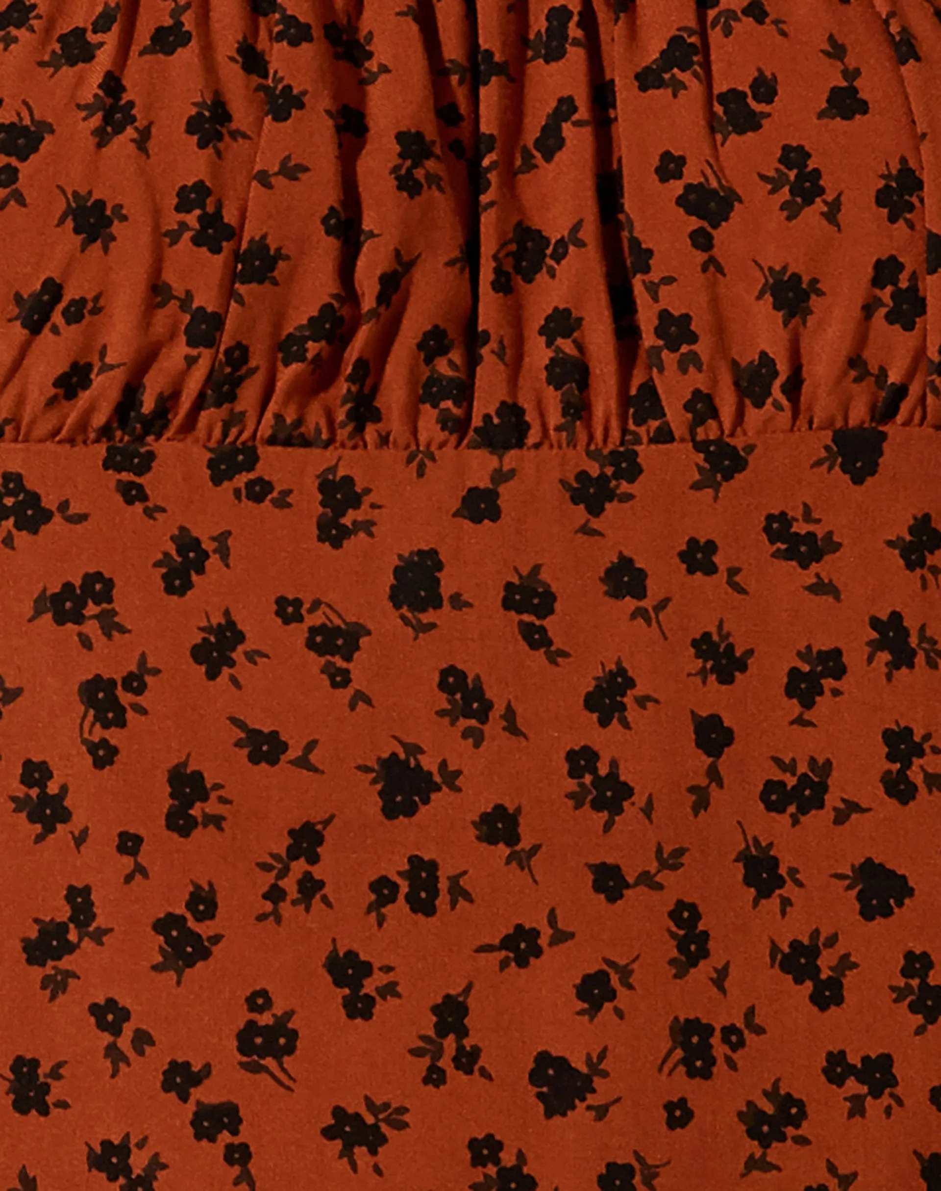 Varie Mini Dress in Dainty Daisy Bombay Brown sold by Motel Rocks product image thumbnail 5