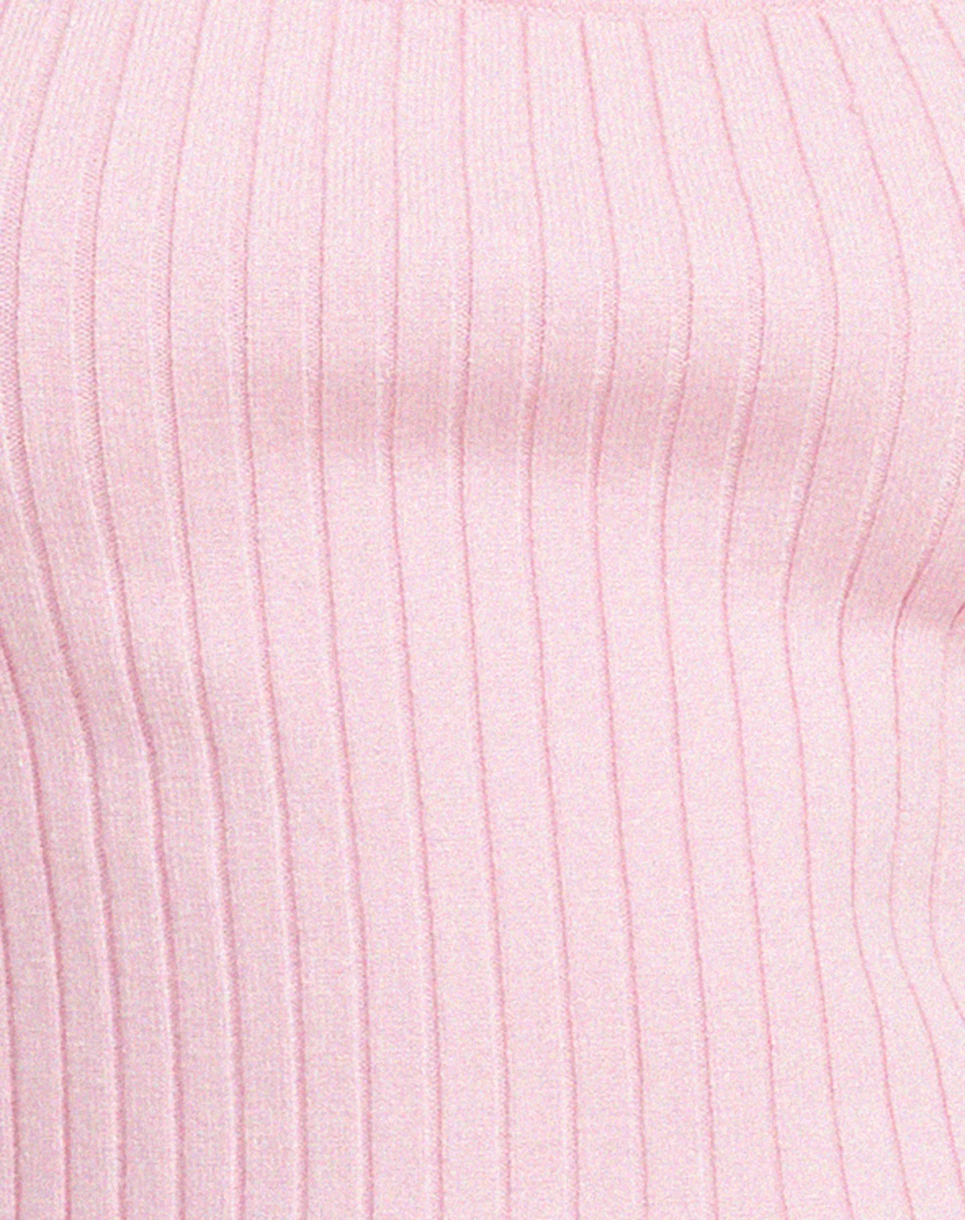 Morsche Cut Out Crop Knitted Top in Pink sold by Motel Rocks product image thumbnail 5