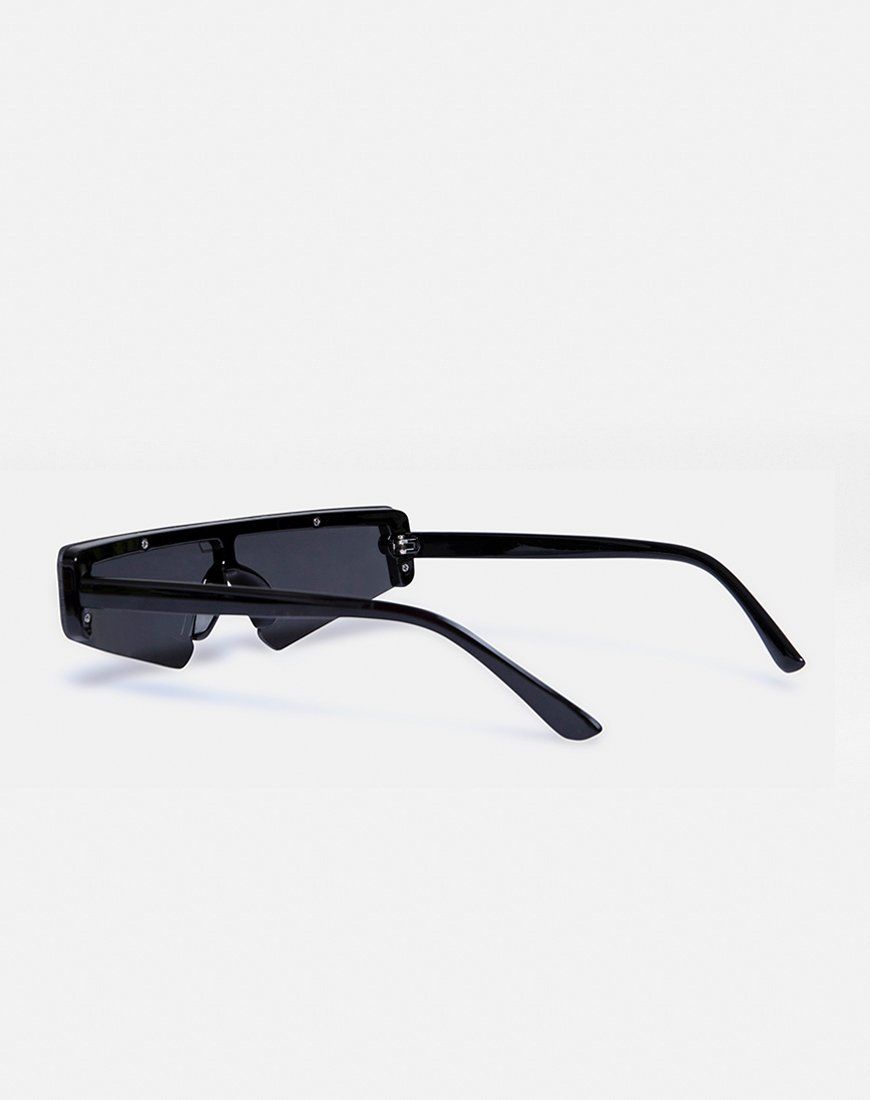 Cyber Sunglasses in Black sold by Motel Rocks product image thumbnail 3