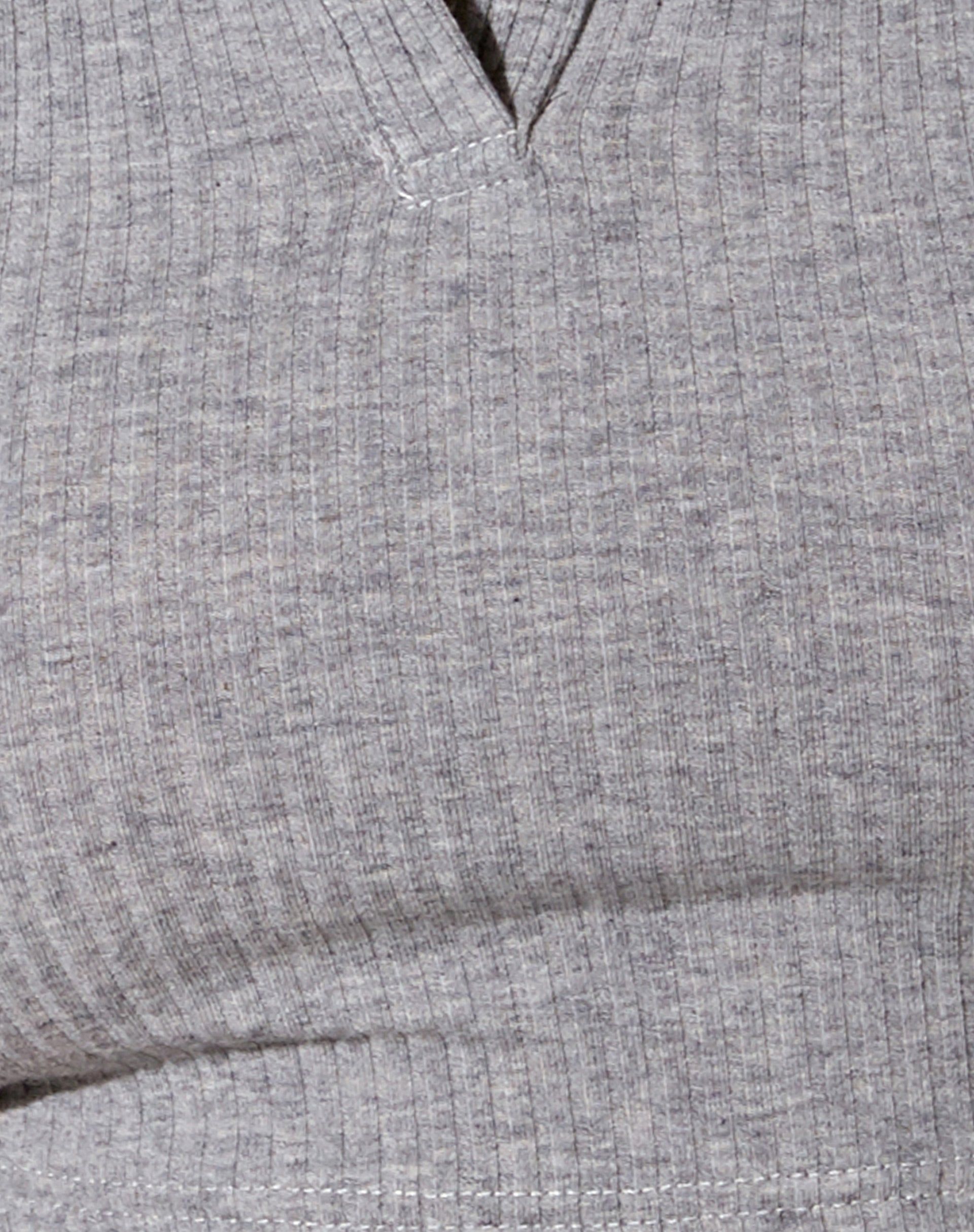 Guaco Crop Top in Rib Grey Marl sold by Motel Rocks product image thumbnail 5