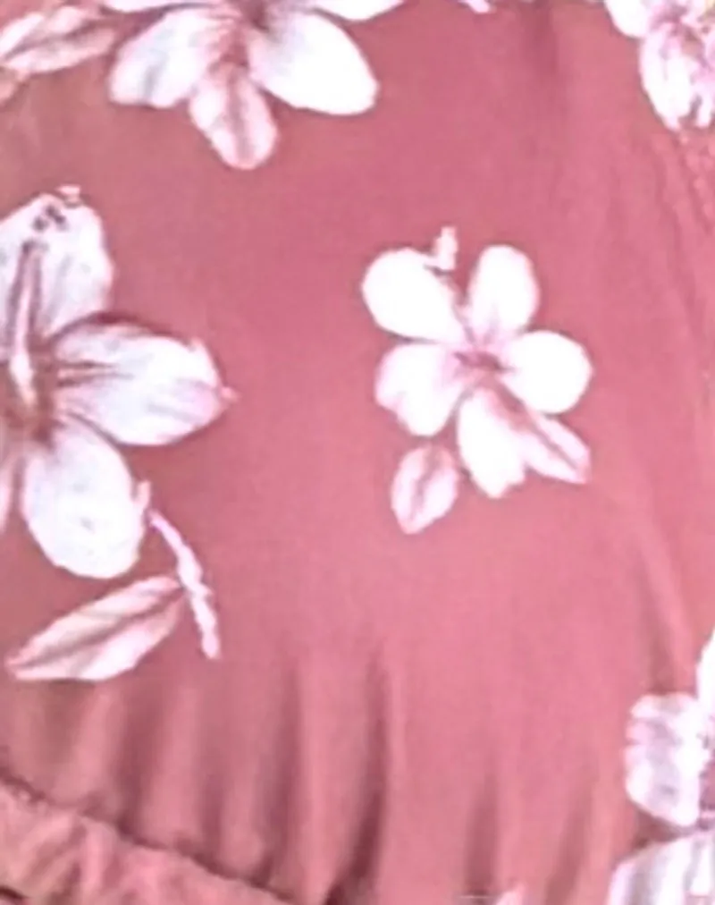 Pami Bikini Top in Hibiscus Floral sold by Motel Rocks product image thumbnail 5