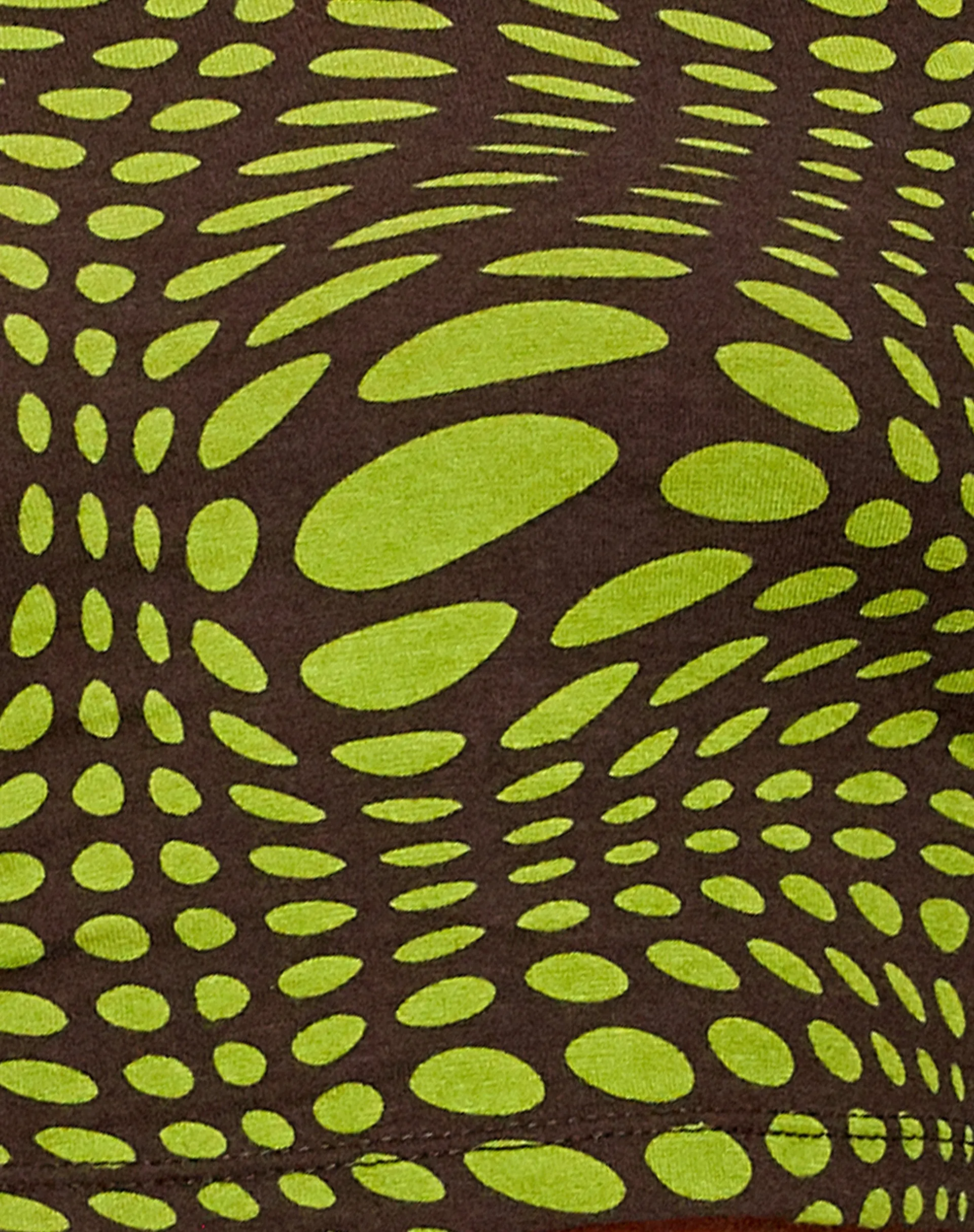 Reis Crop Top in Optic Polka Green sold by Motel Rocks product image thumbnail 5