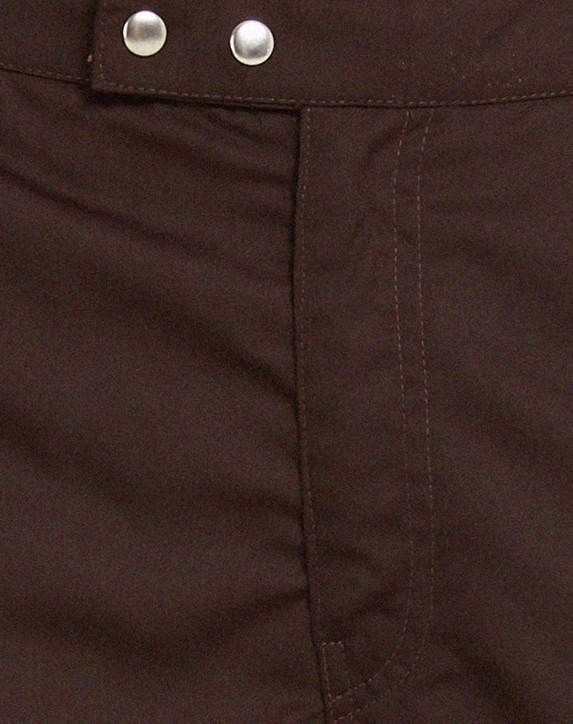 Saul Cargo Trouser in Dark Brown sold by Motel Rocks product image thumbnail 5