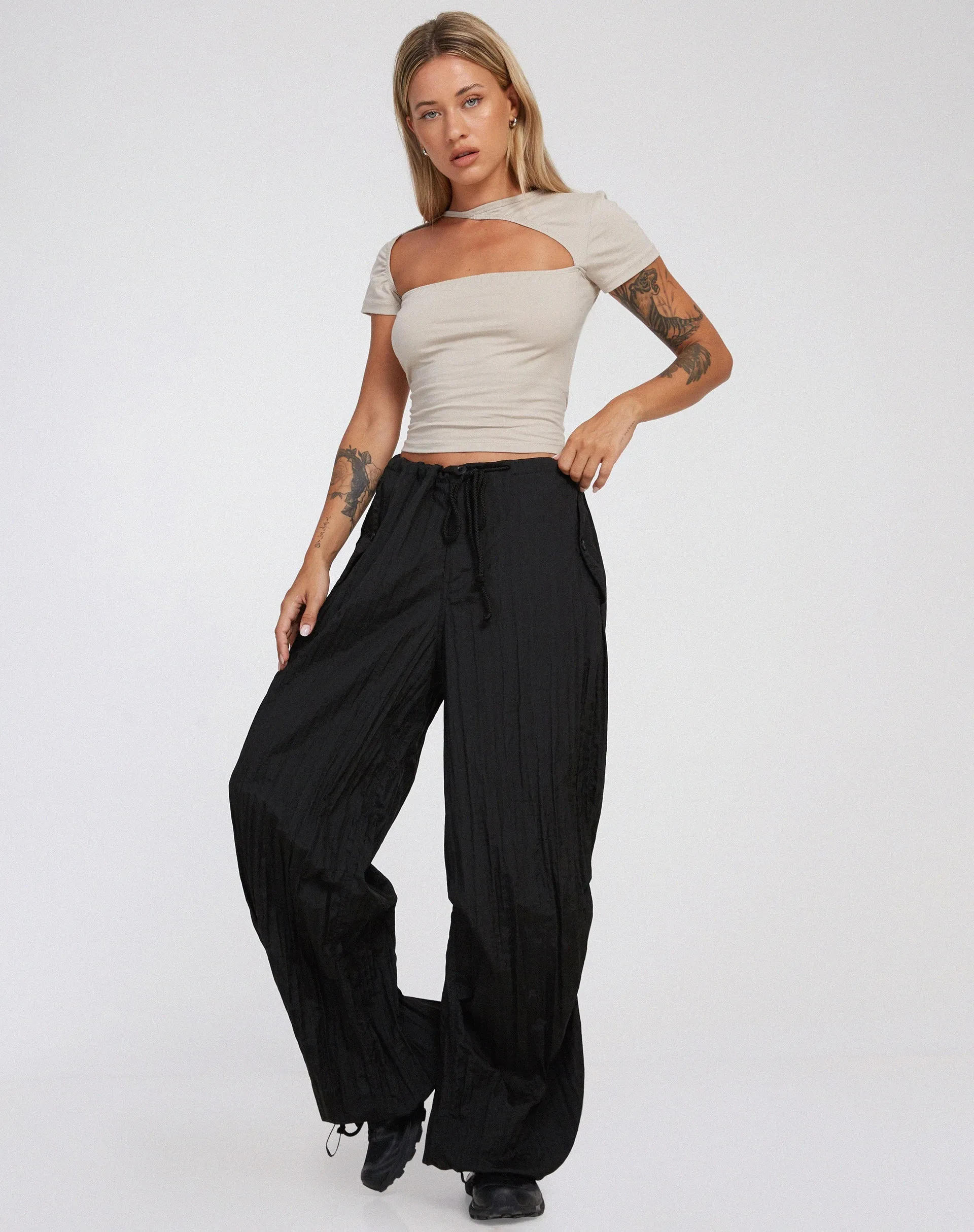 Desiree Top in Coconut Milk sold by Motel Rocks product image thumbnail 4