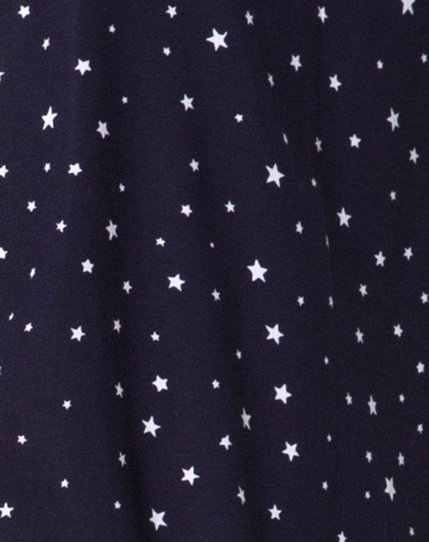 Hime Dress in Starstruck Navy sold by Motel Rocks product image thumbnail 5
