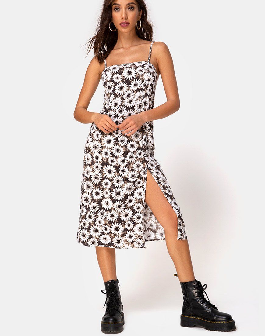 Kaoya Midi Dress in Dyed Daisy sold by Motel Rocks product image thumbnail 3