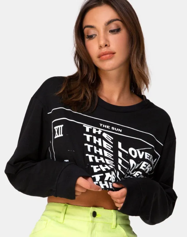 Gocea Crop Top in The Sun, Lovers and Soul sold by Motel Rocks