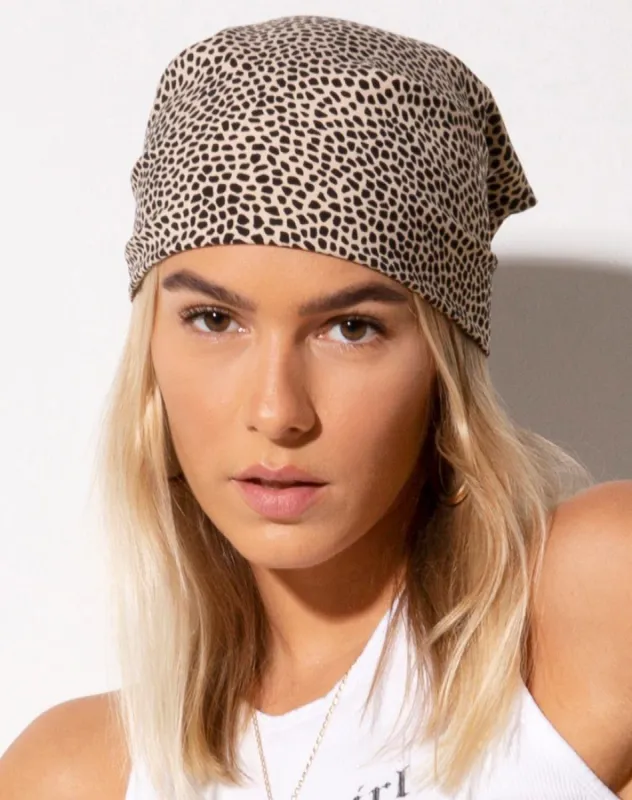 Bandana in Mini Croc Tan sold by Motel Rocks