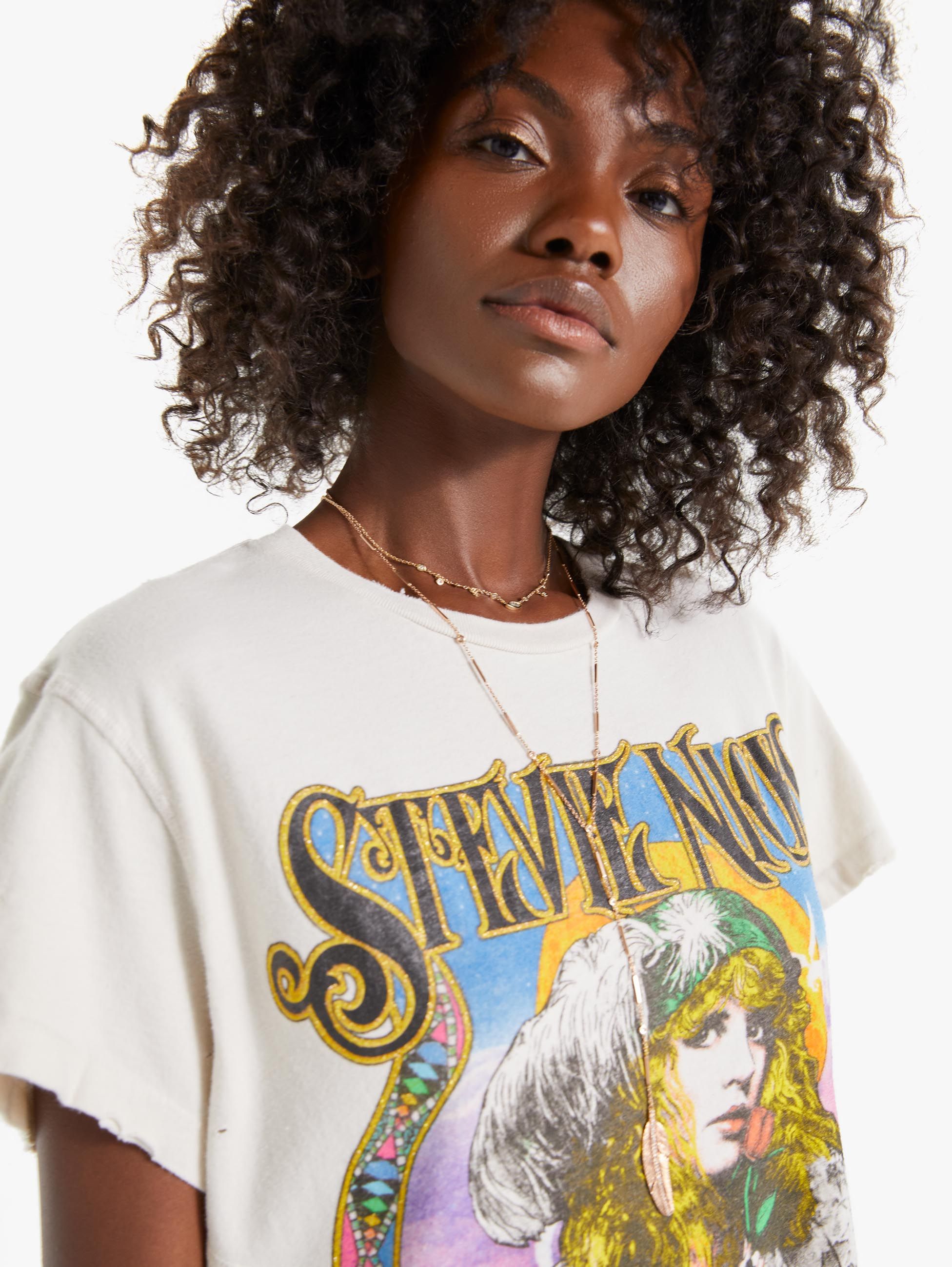 MadeWorn Stevie Nicks Tee - White sold by MOTHER product image thumbnail 3