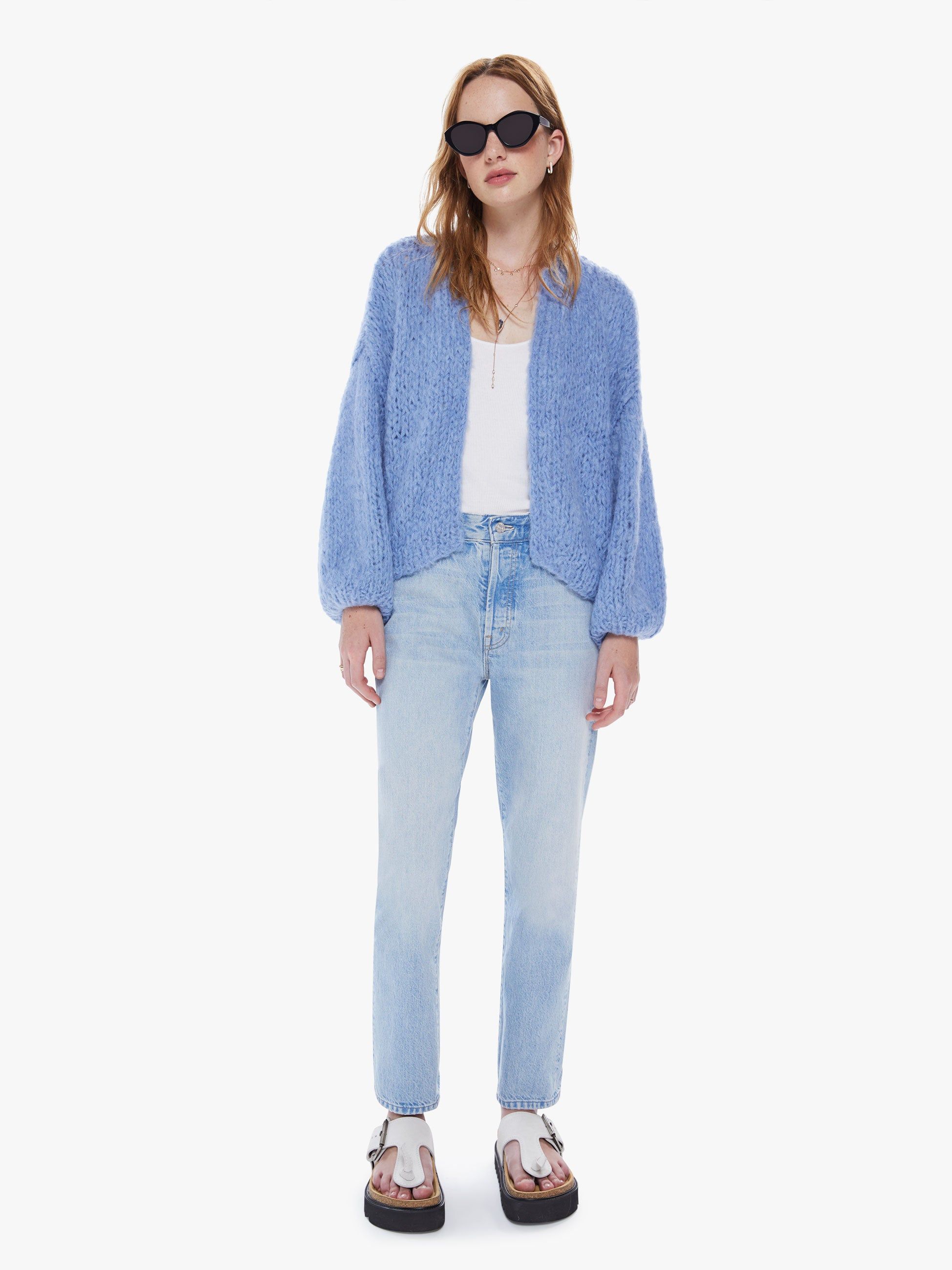 Maiami Alpaca Big Bomber - Sky Blue sold by MOTHER product image thumbnail 5