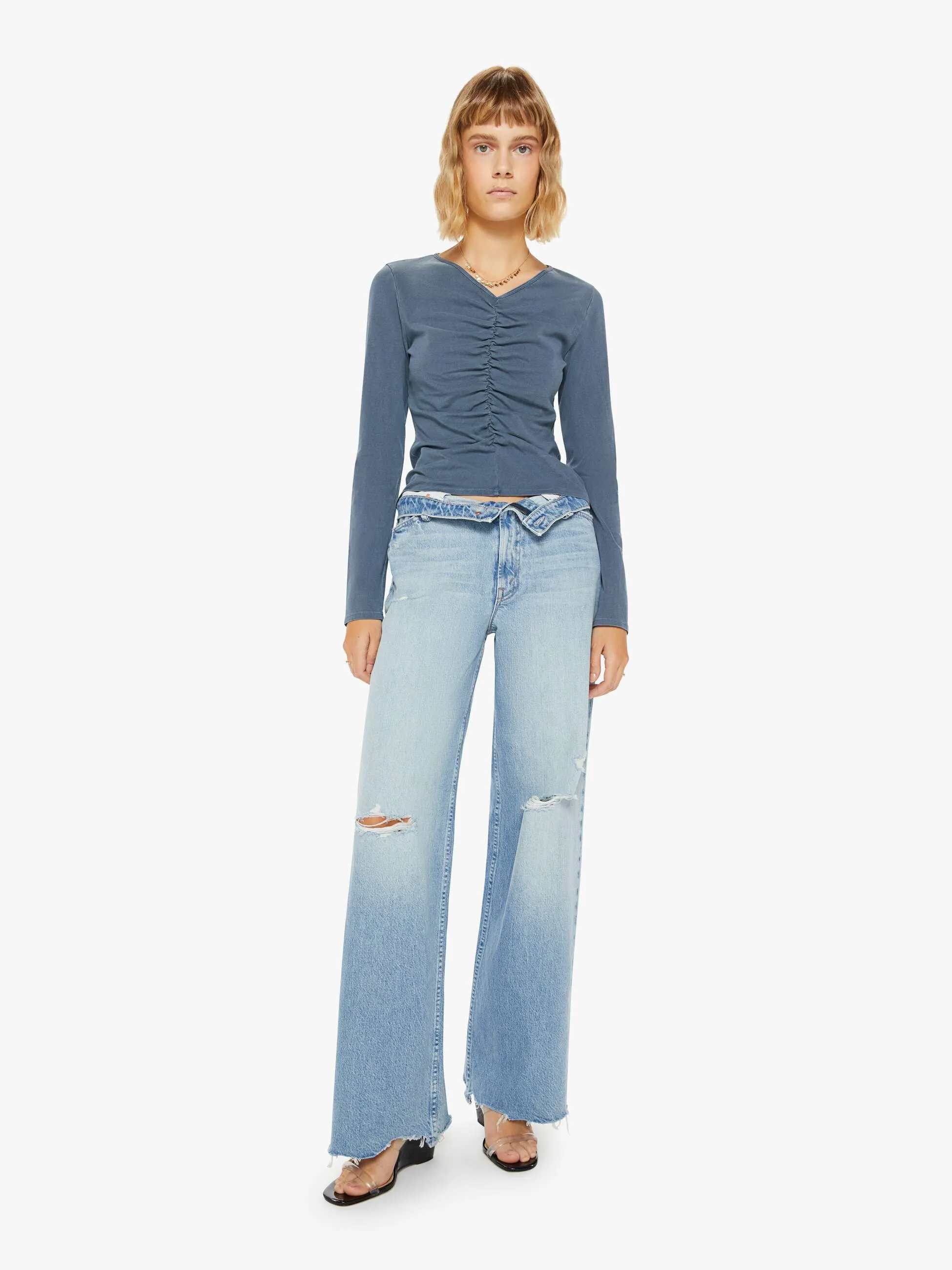 XiRENA Somer Tee - Navy Fade sold by MOTHER product image thumbnail 5