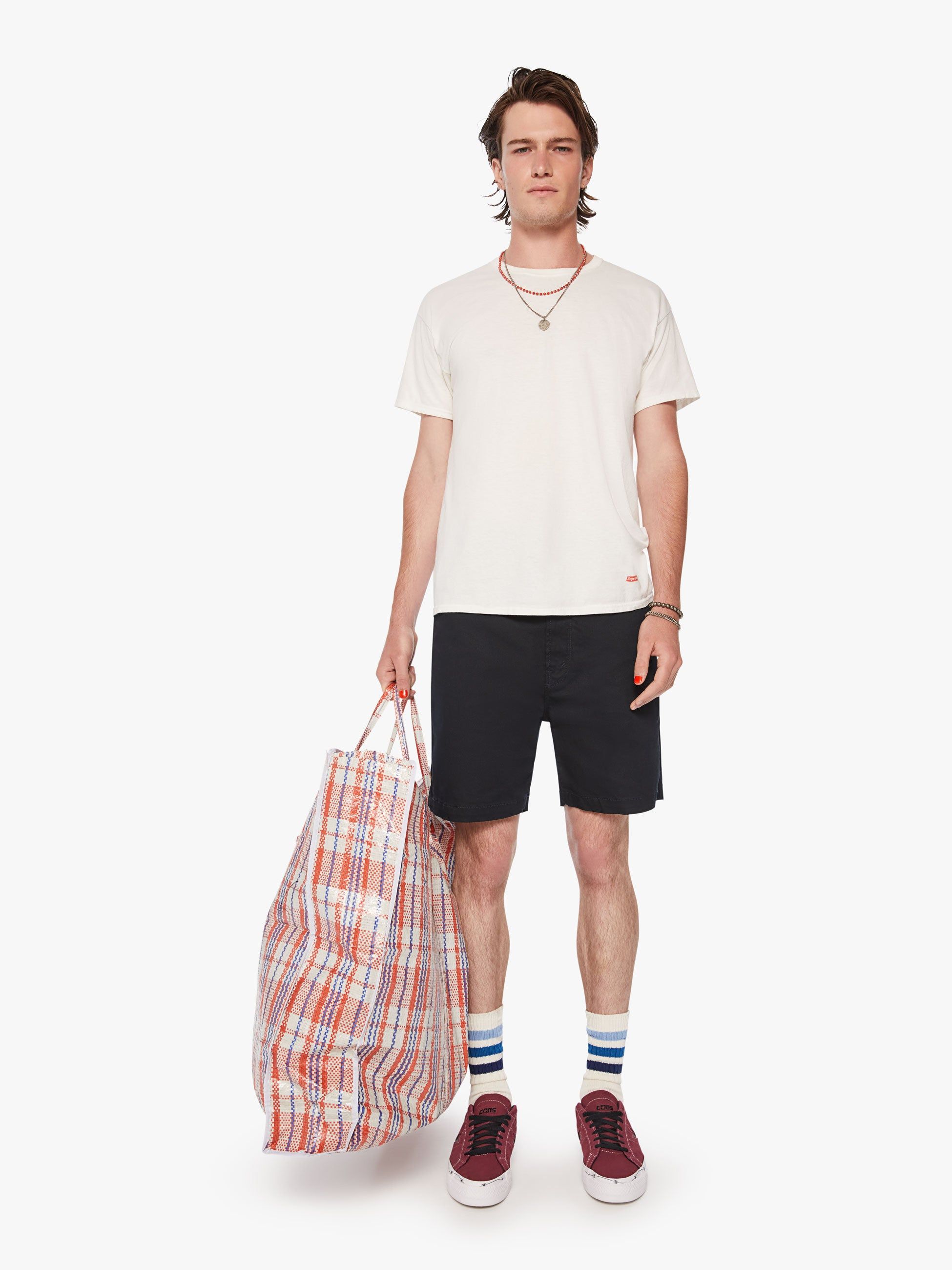The Punk 75 Short - Navy sold by MOTHER