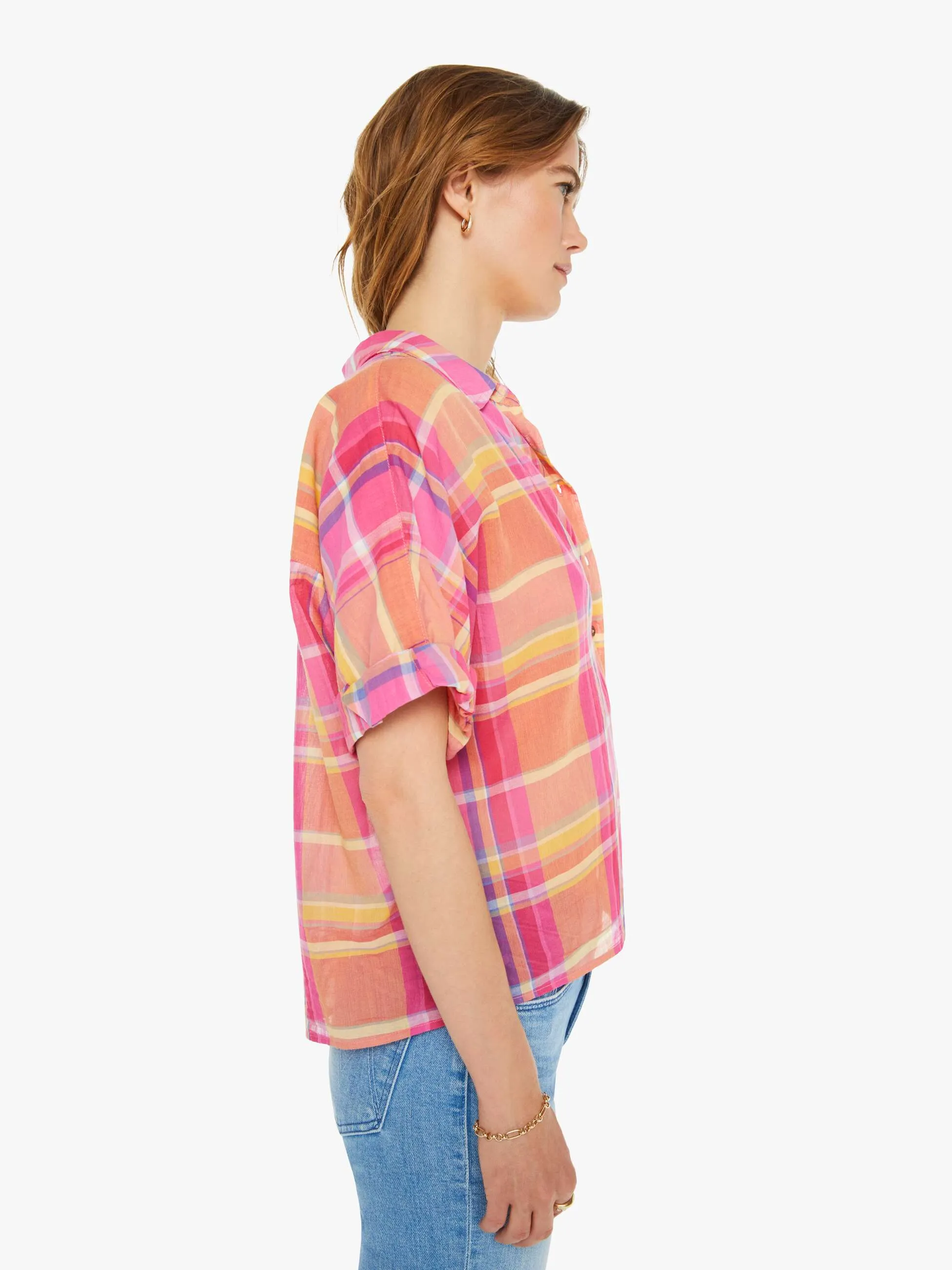 XiRENA Teddy Shirt - Coral Blaze sold by MOTHER product image thumbnail 3